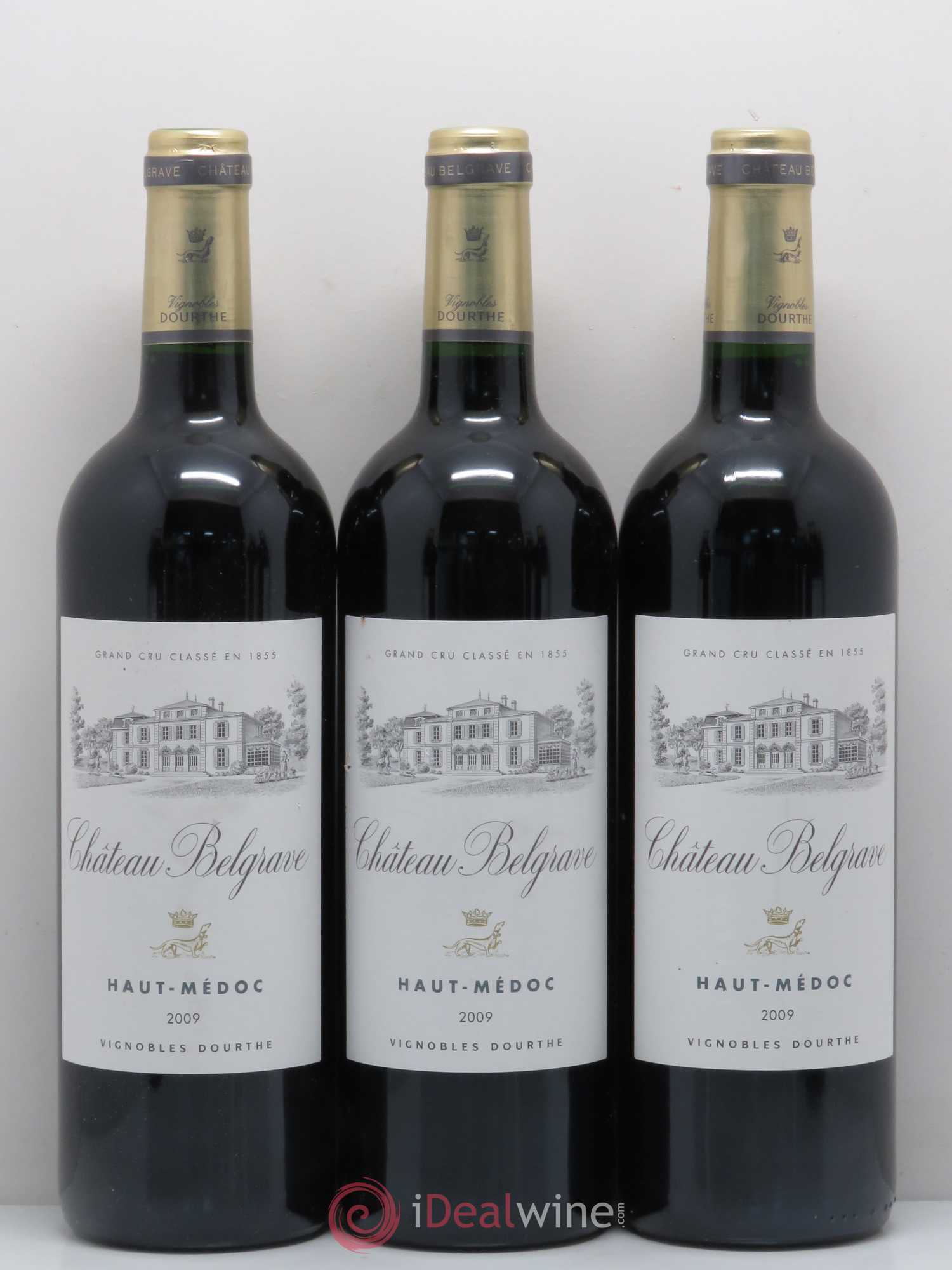 Château Belgrave 5ème Grand Cru Classé 2009 - Lot de 6 bouteilles - 1