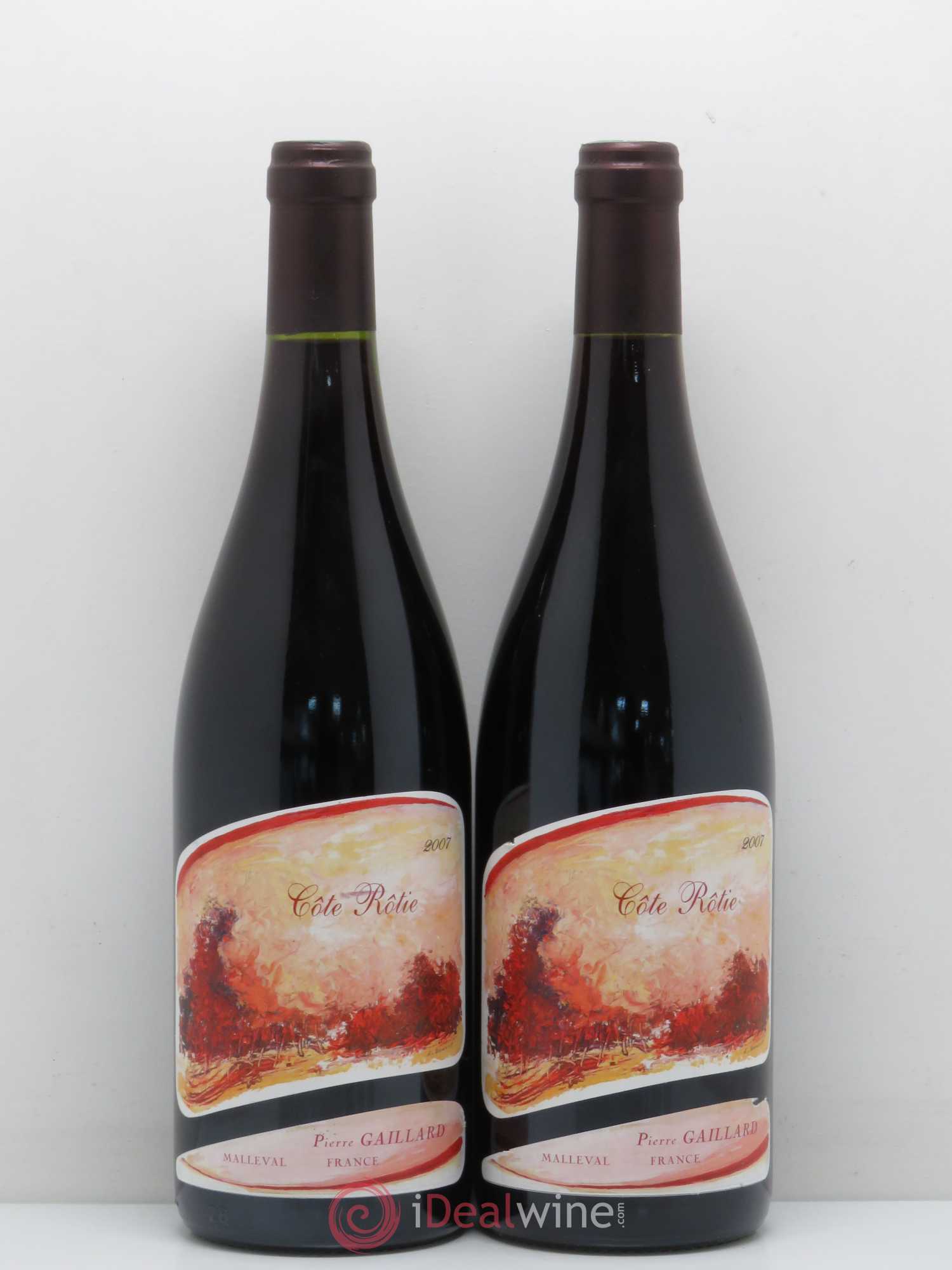 Côte-Rôtie Pierre Gaillard 2007 - Lot de 2 bouteilles - 0