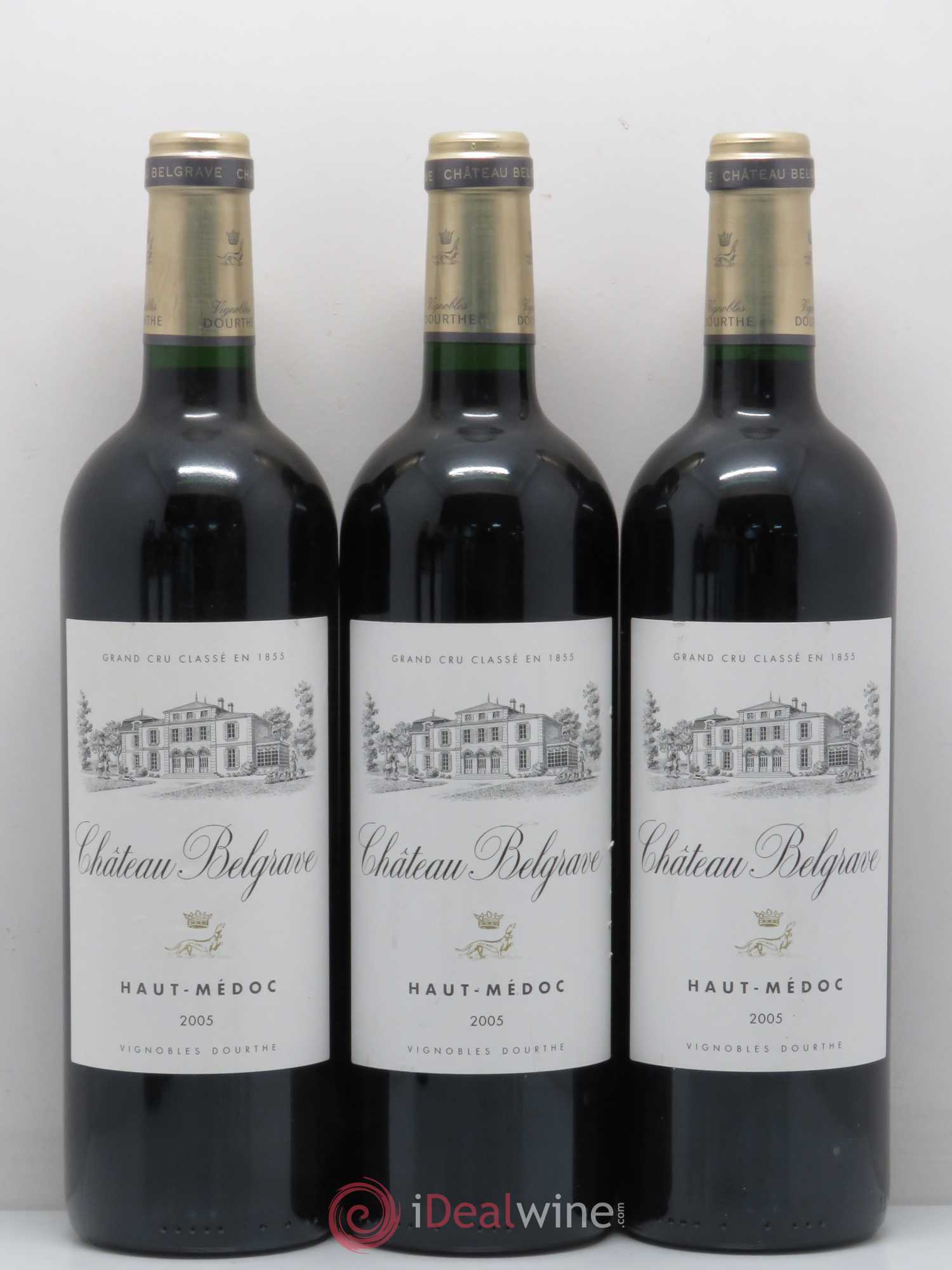 Château Belgrave 5ème Grand Cru Classé 2005 - Lot de 6 bouteilles - 2