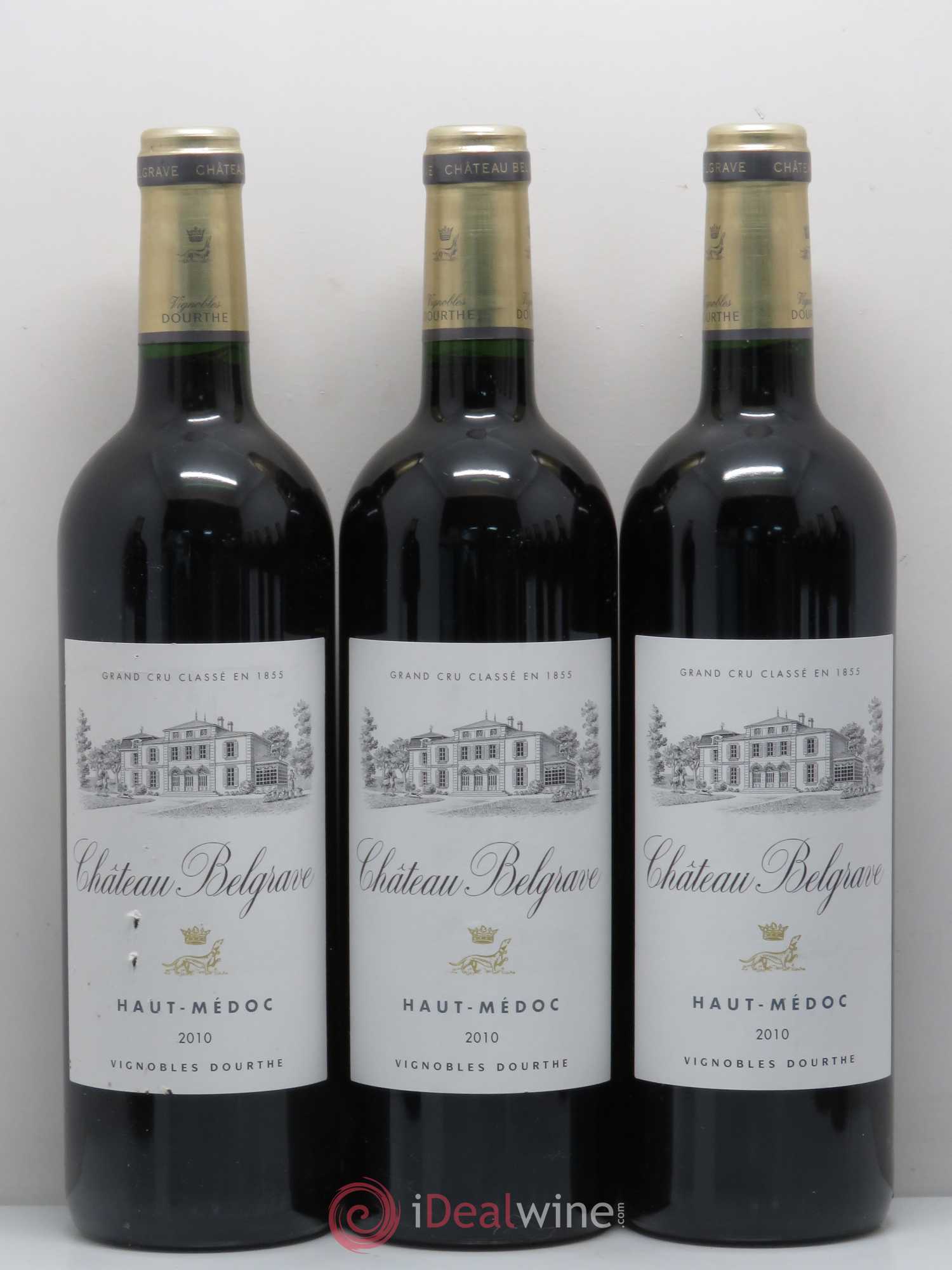 Château Belgrave 5ème Grand Cru Classé 2010 - Lot de 12 bouteilles - 2