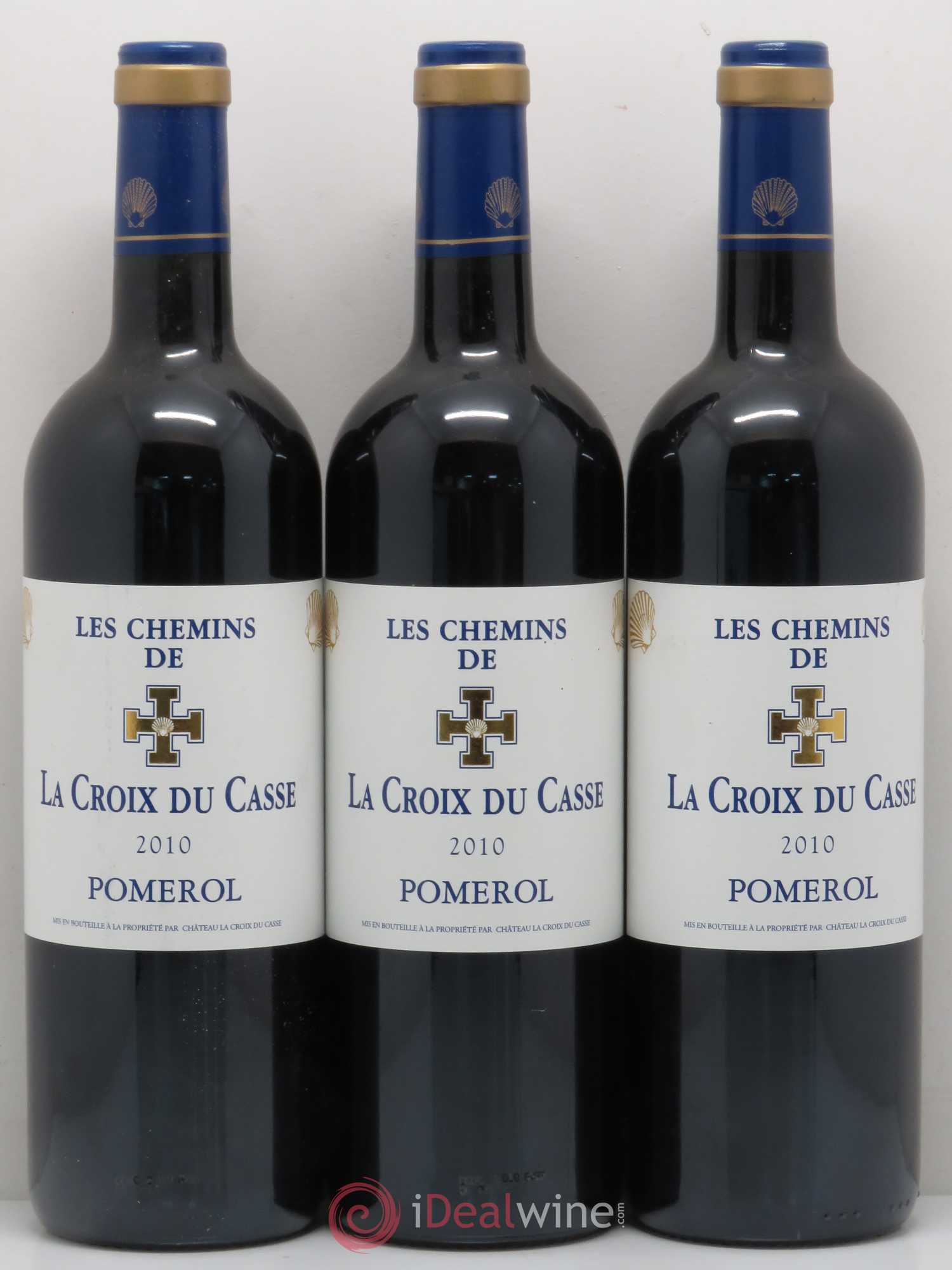 Pomerol Chemin de la Croix du Casse 2010 - Posten von 3 Flaschen - 0
