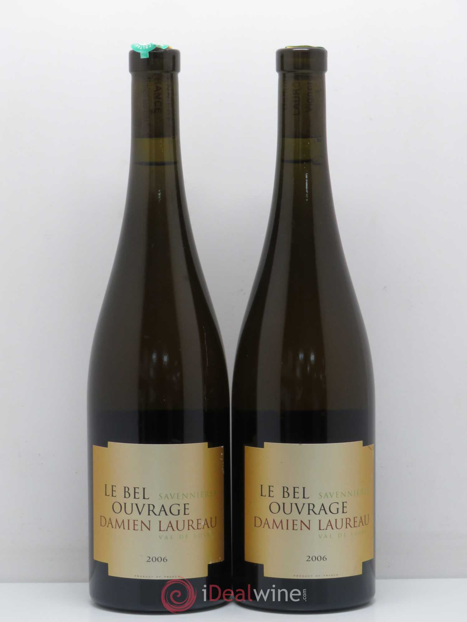 Savennières Damien Laureau Le Bel Ouvrage 2006 - Posten von 2 Flaschen - 0