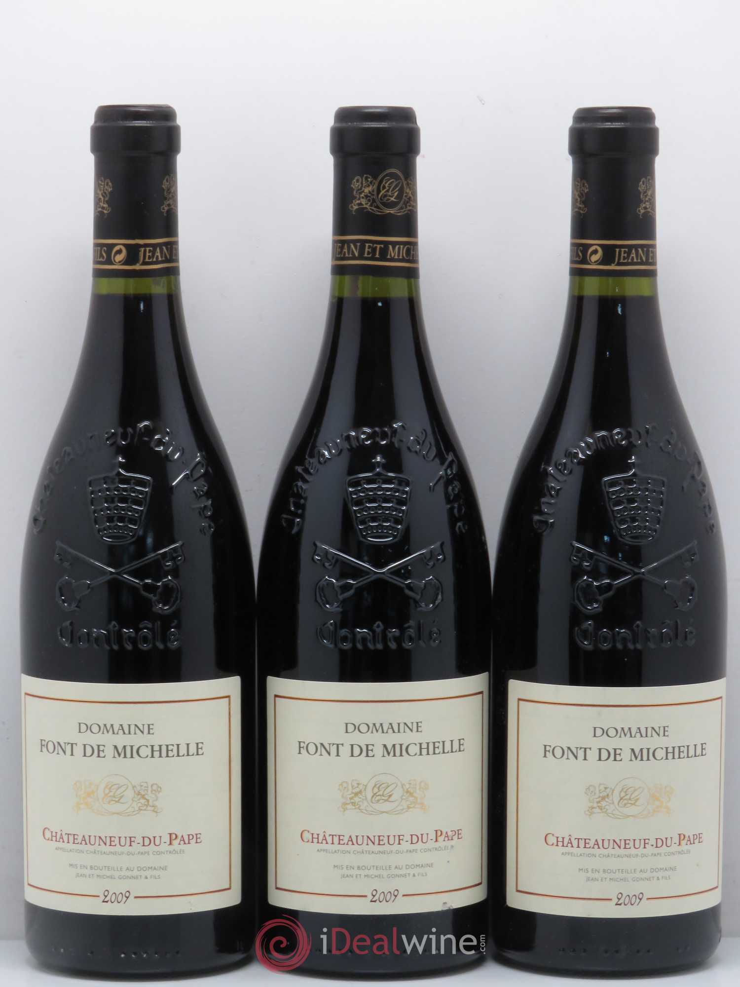 Châteauneuf-du-Pape Domaine Font de Michelle Famille Gonnet 2009 - Lot de 6 bouteilles - 2