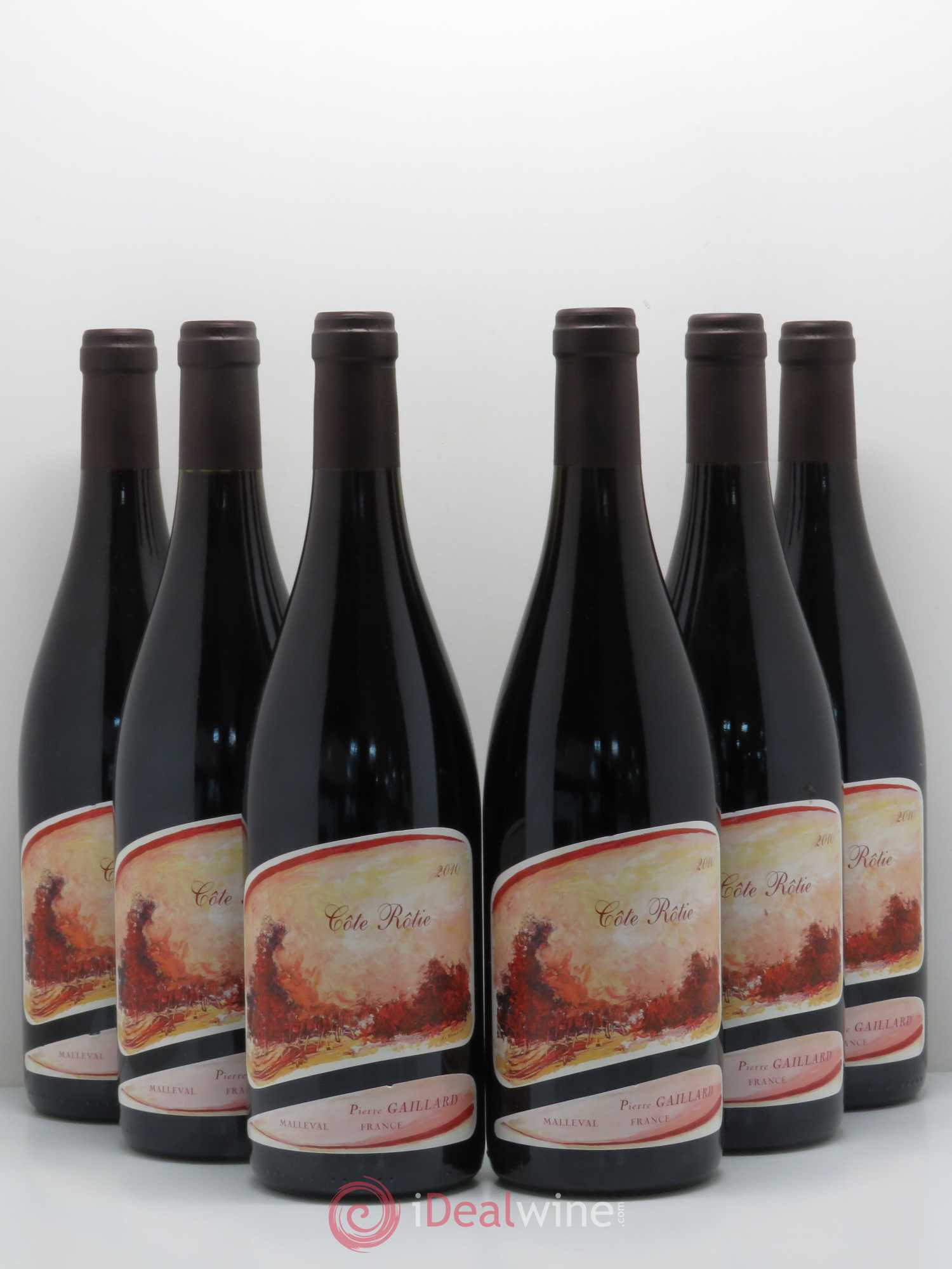 Côte-Rôtie Pierre Gaillard 2010 - Lot de 6 bouteilles - 0
