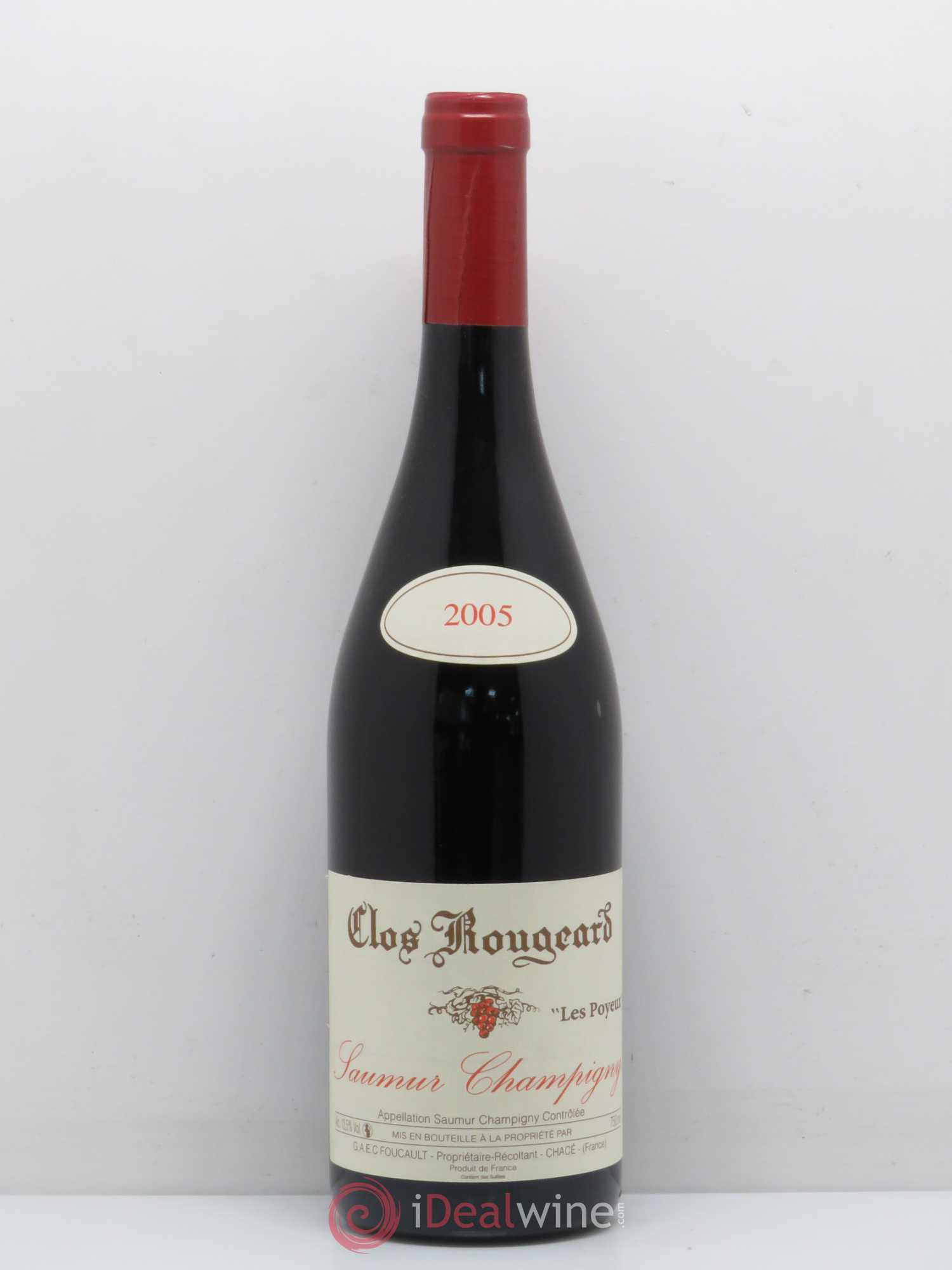 Saumur-Champigny Les Poyeux Clos Rougeard 2005 - Lot de 1 bouteille - 0