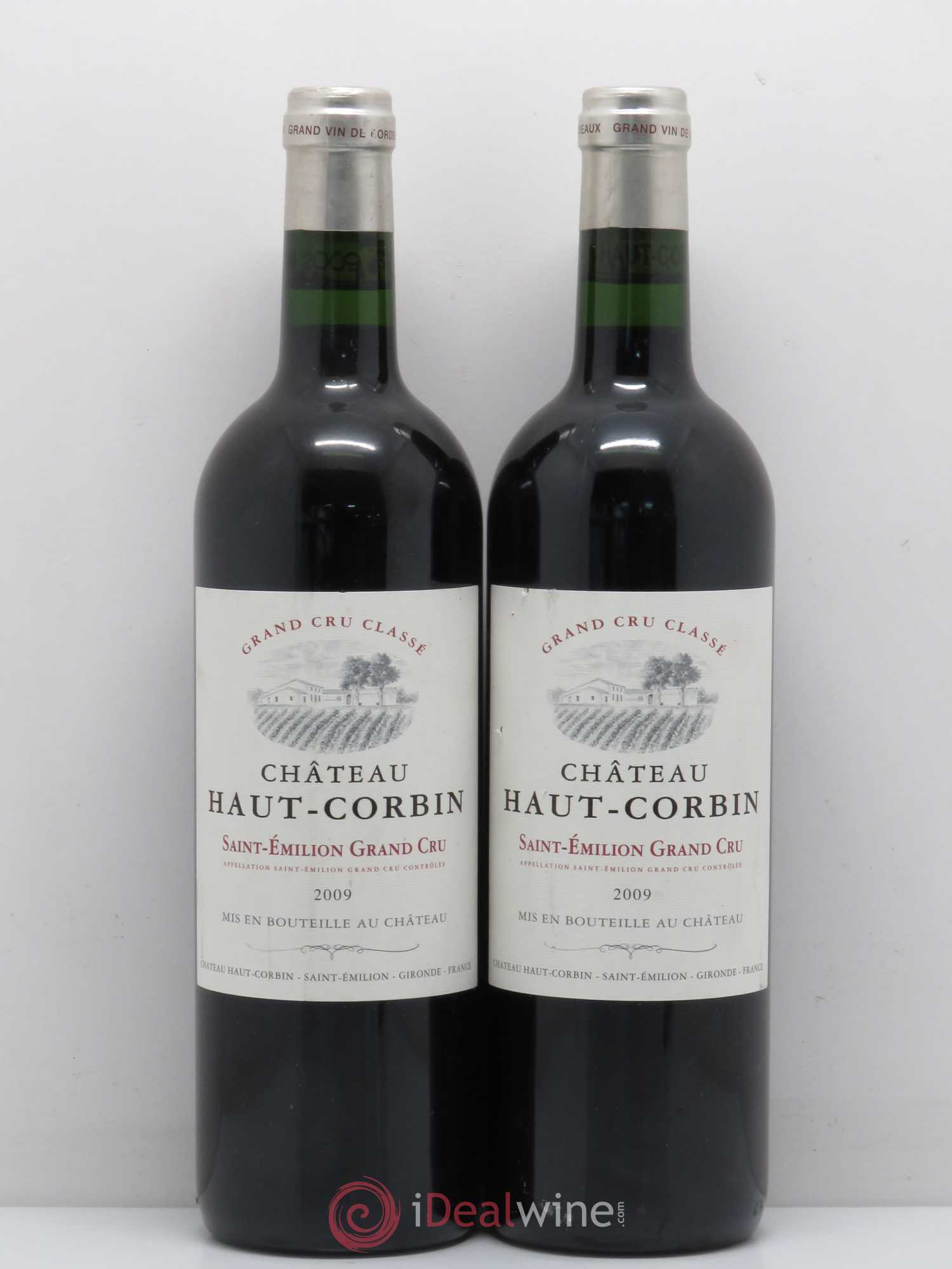 Château Haut Corbin Grand Cru 2009 - Lot de 2 bouteilles - 0