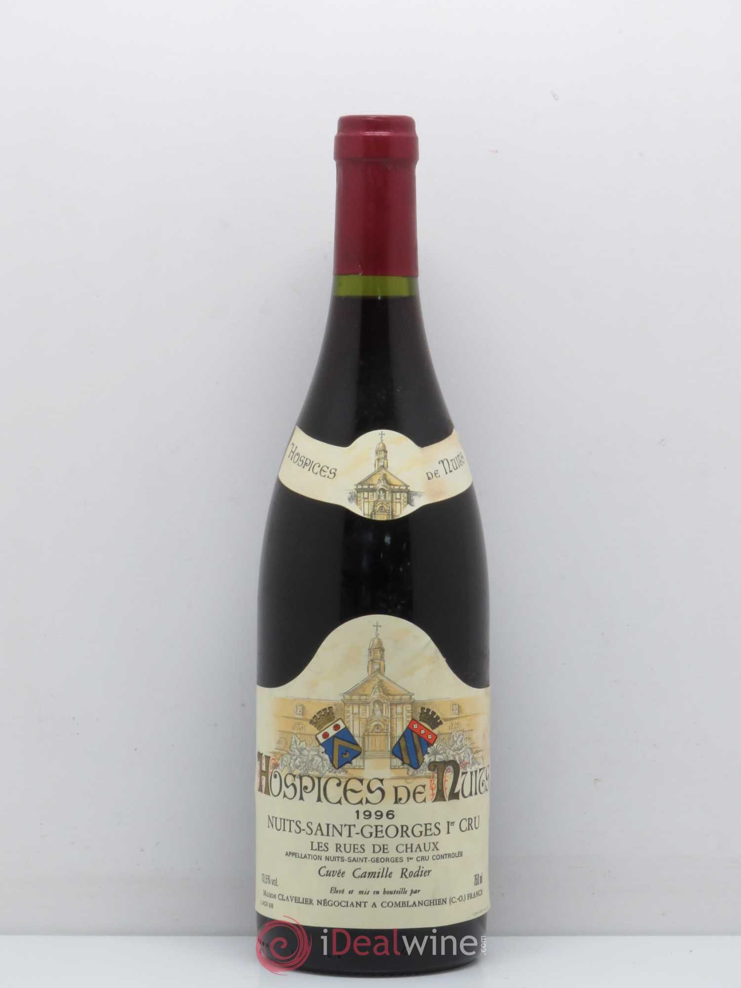 Nuits-Saint-Georges 1er Cru Les Rues de Chaux Cuvée Camille Rodier Hospice de Beaune 1996 - Posten von 1 Flasche - 0