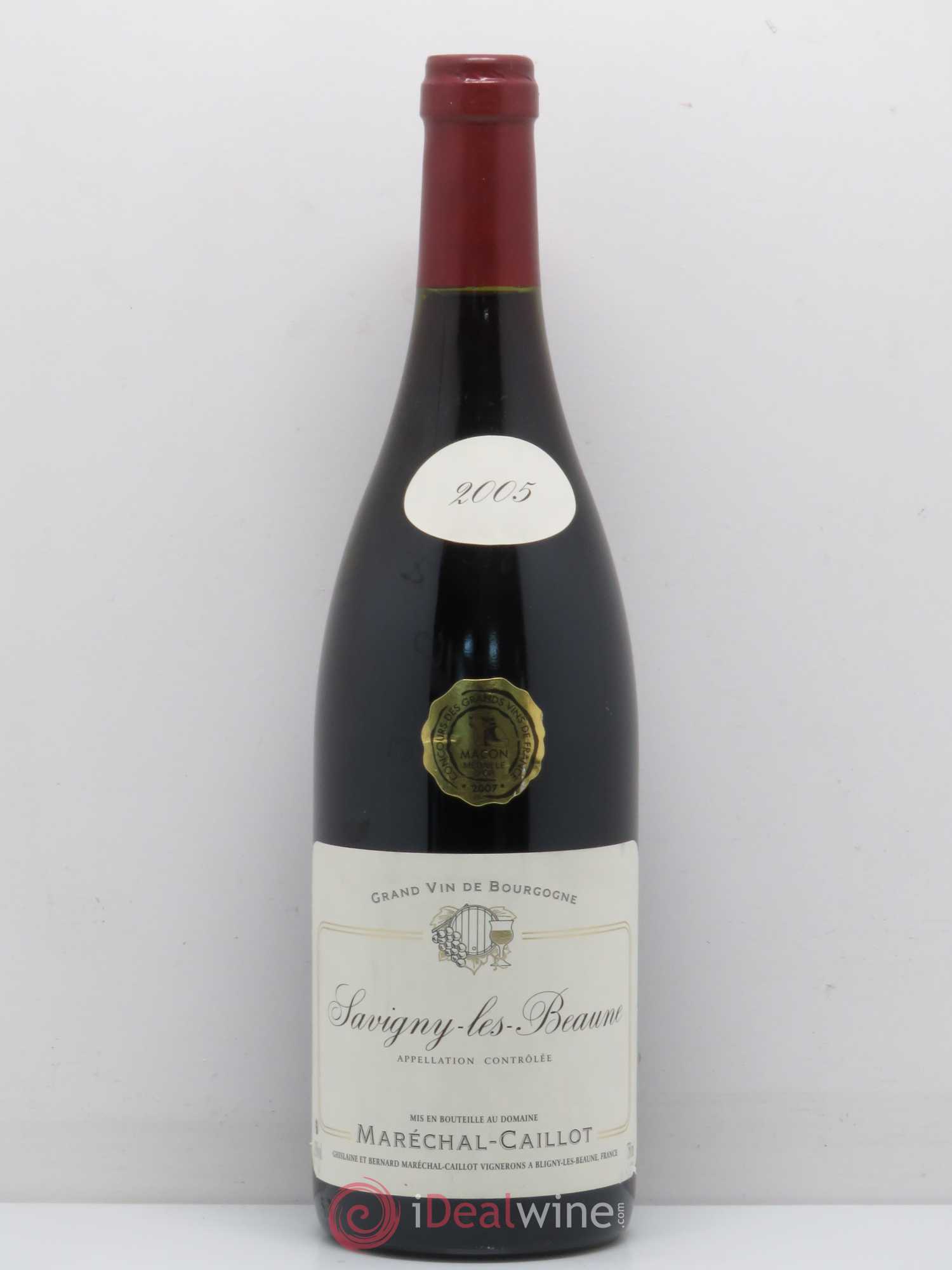 Savigny-lès-Beaune Maréchal-Caillot (sans prix de réserve) 2005 - Posten von 1 Flasche - 0