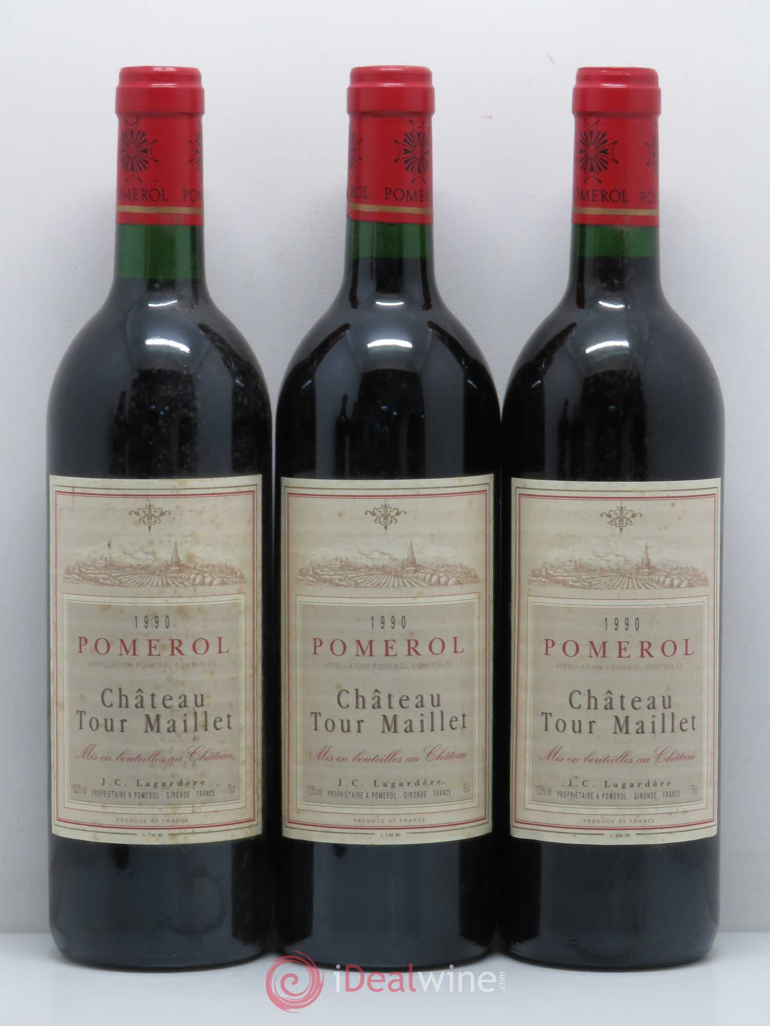 Château Tour Maillet 1990 - Lot de 6 bouteilles - 1