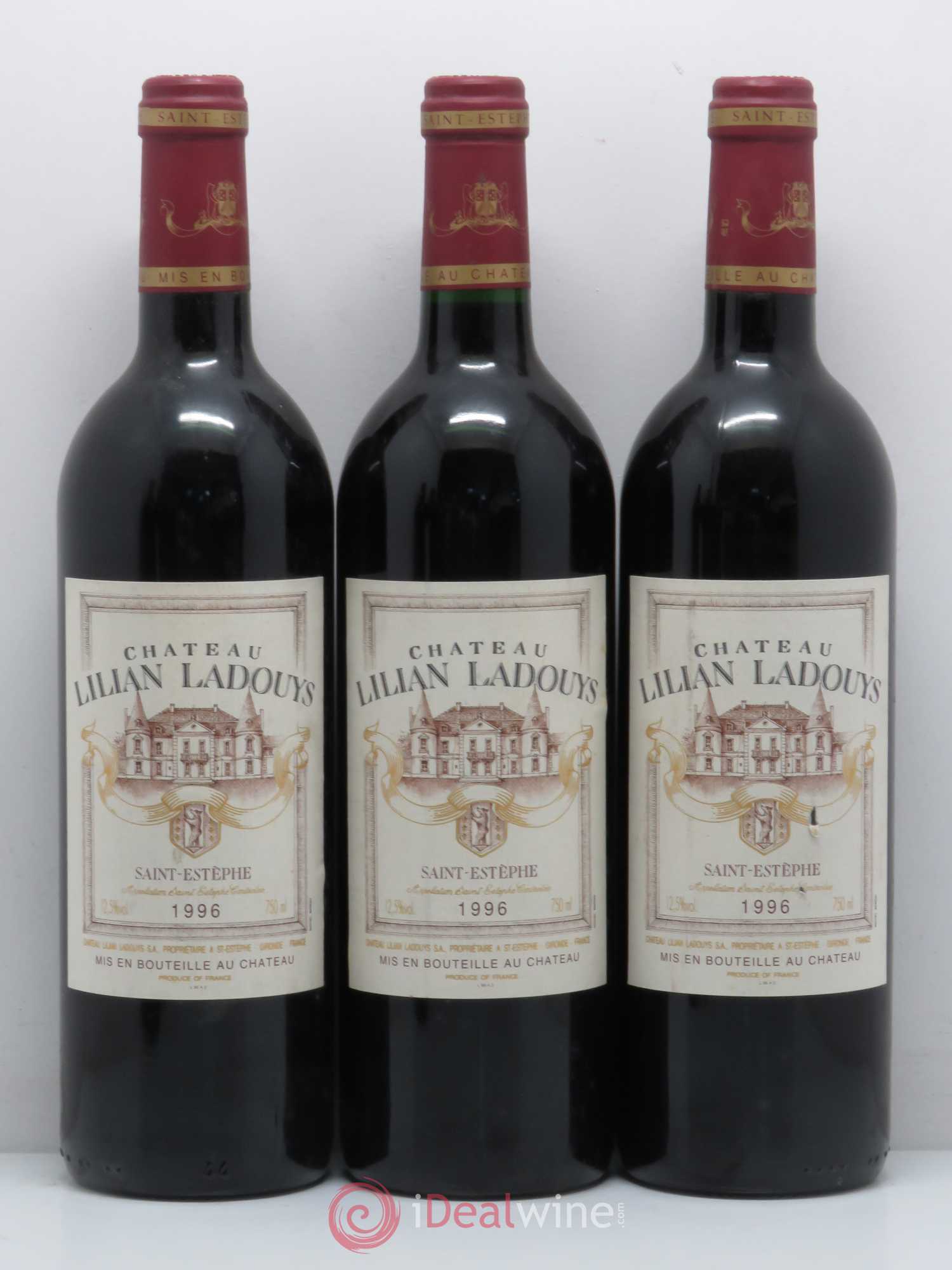 Château Lilian Ladouys Cru Bourgeois 1996 - Lot de 6 bouteilles - 1
