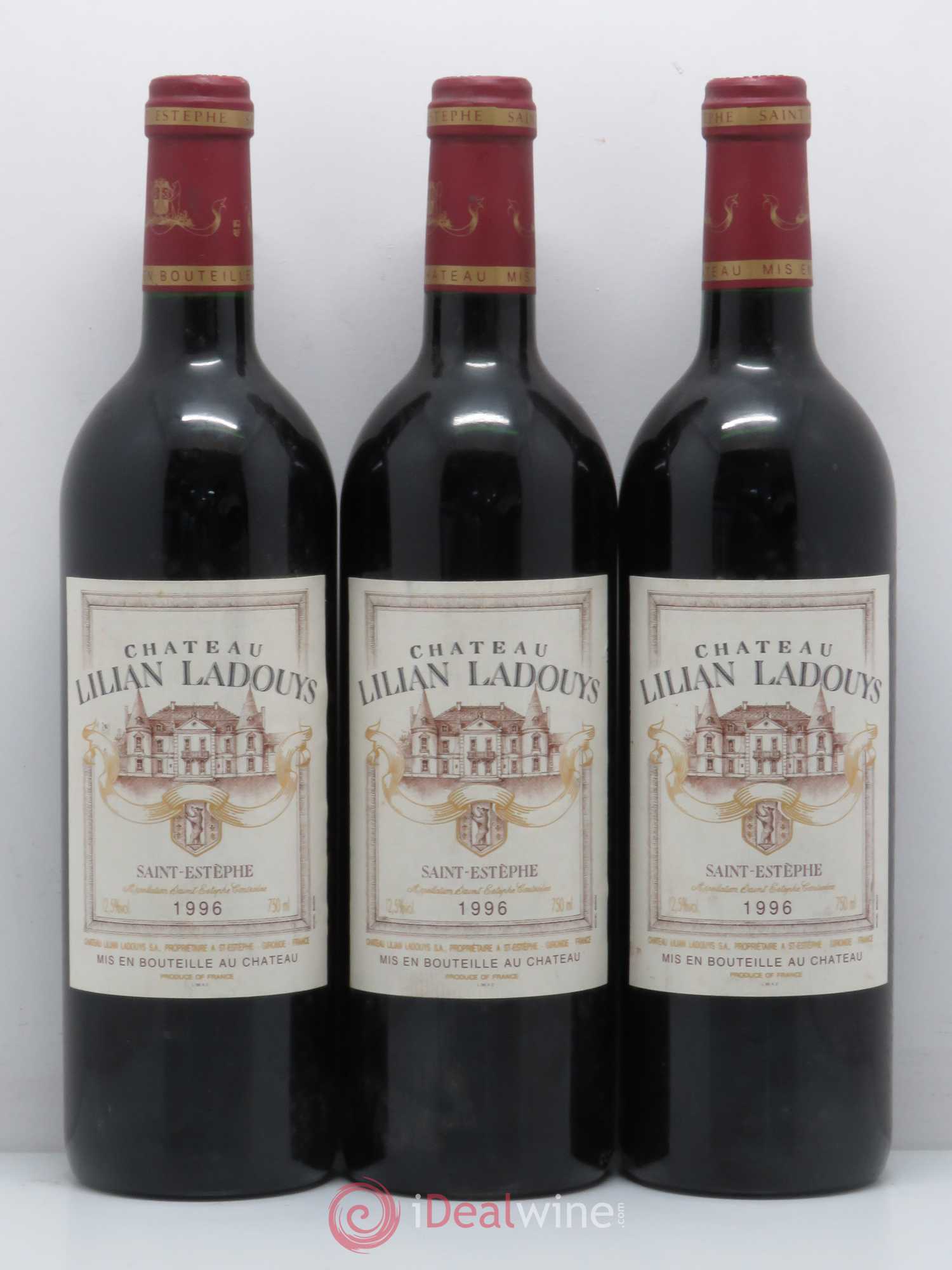 Château Lilian Ladouys Cru Bourgeois 1996 - Lot de 6 bouteilles - 2