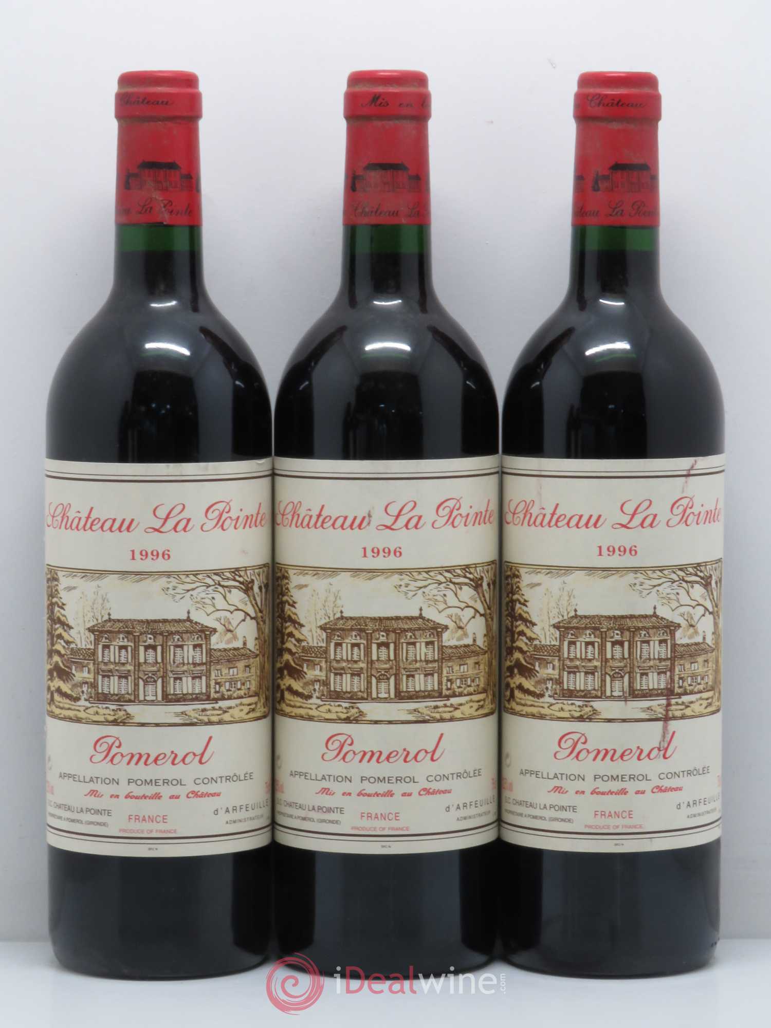 Château la Pointe 1996 - Lot of 12 bottles - 1