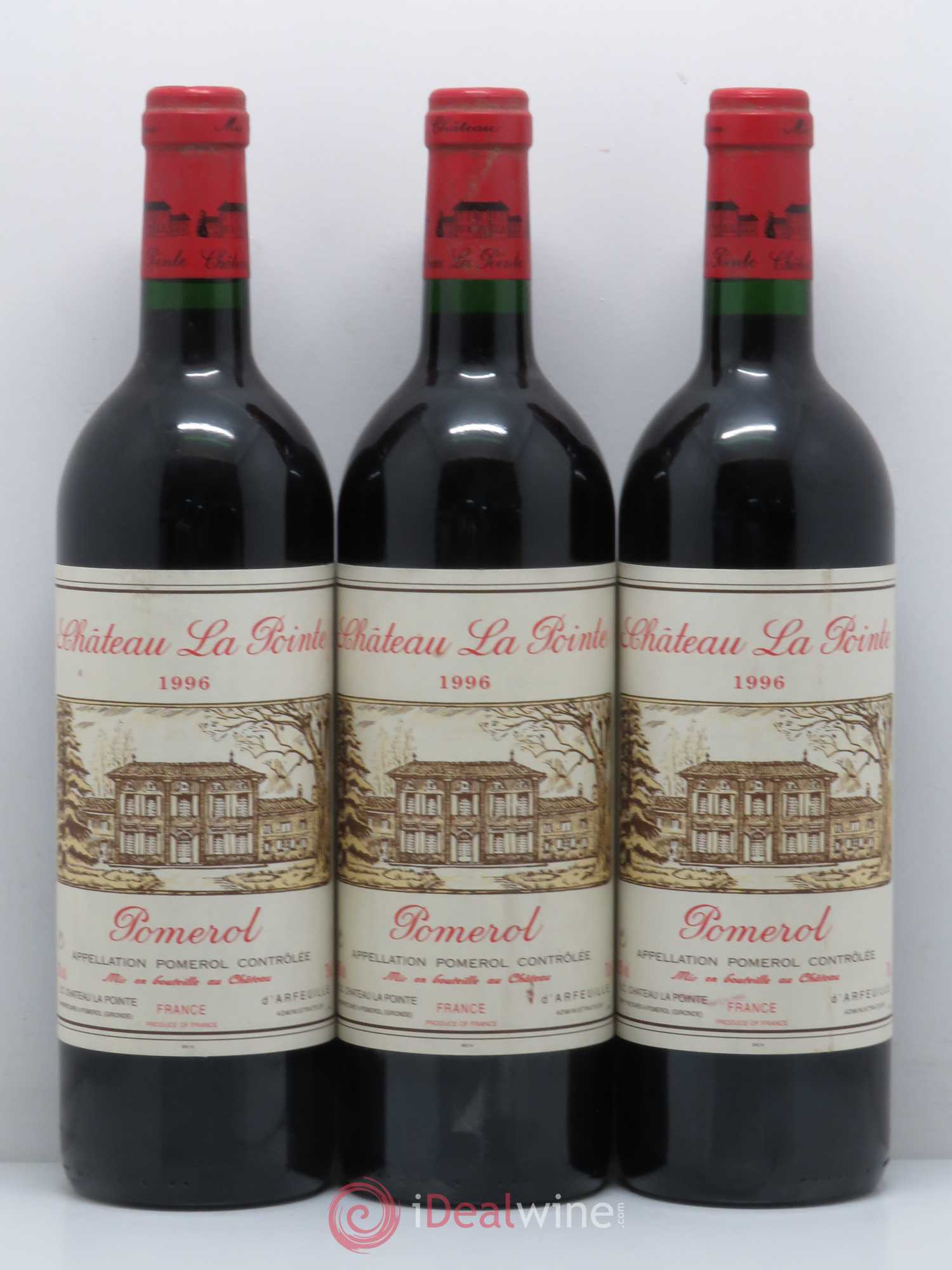 Château la Pointe 1996 - Lot of 12 bottles - 3
