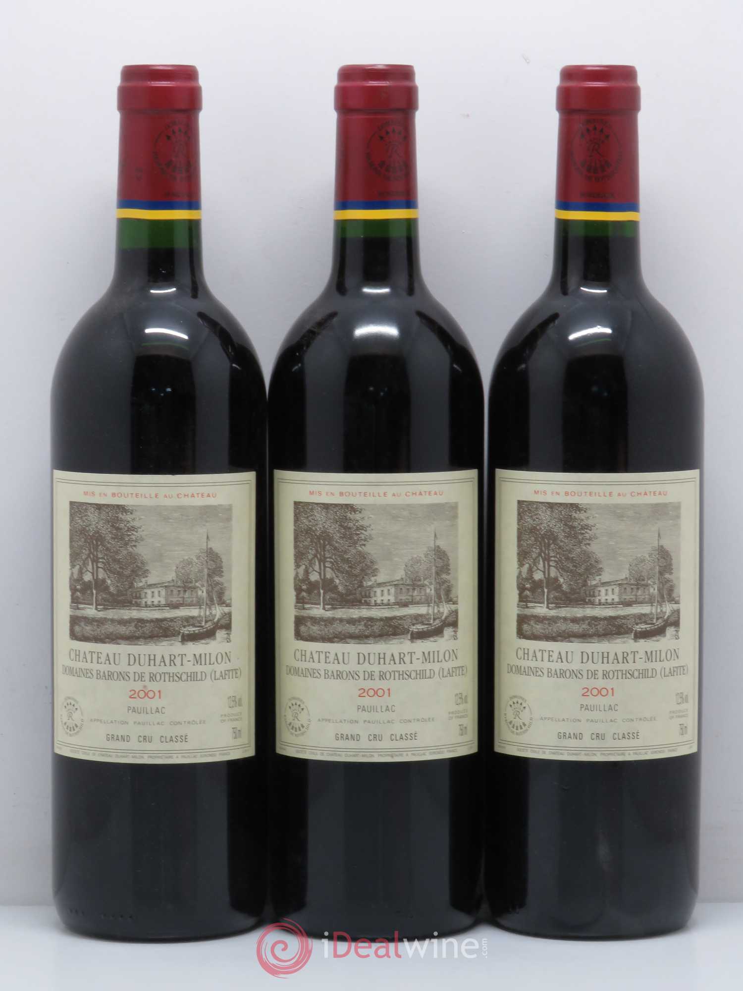 Château Duhart-Milon 4ème Grand Cru Classé 2001 - Lot de 12 bouteilles - 3