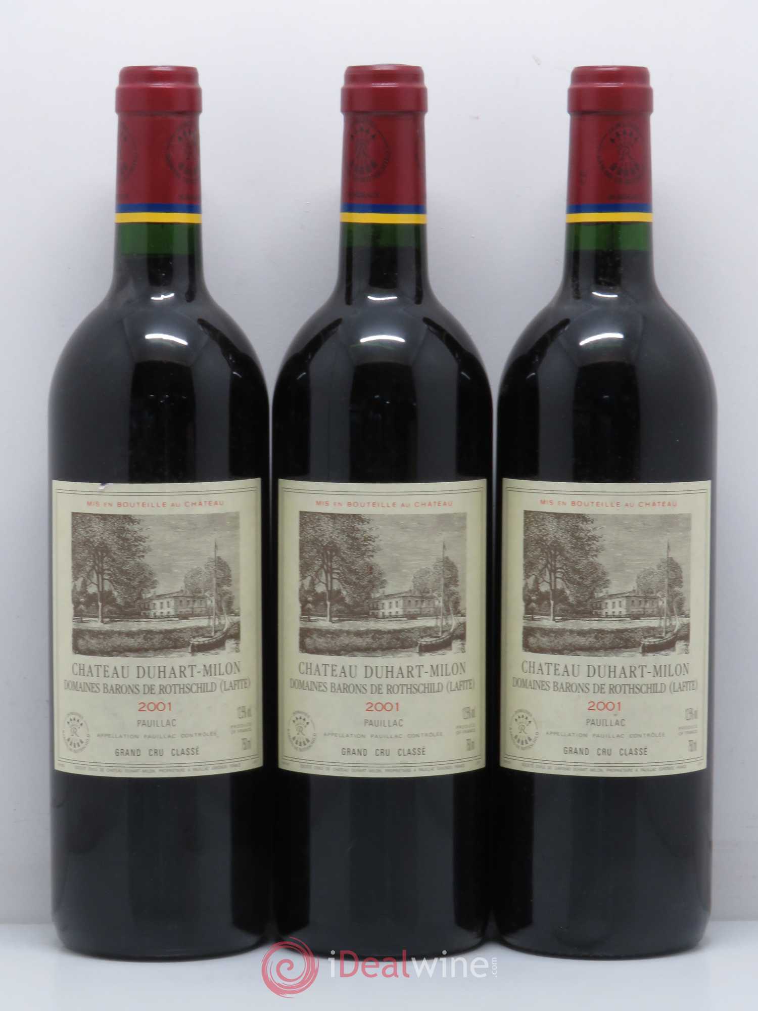 Château Duhart-Milon 4ème Grand Cru Classé 2001 - Lot de 12 bouteilles - 4