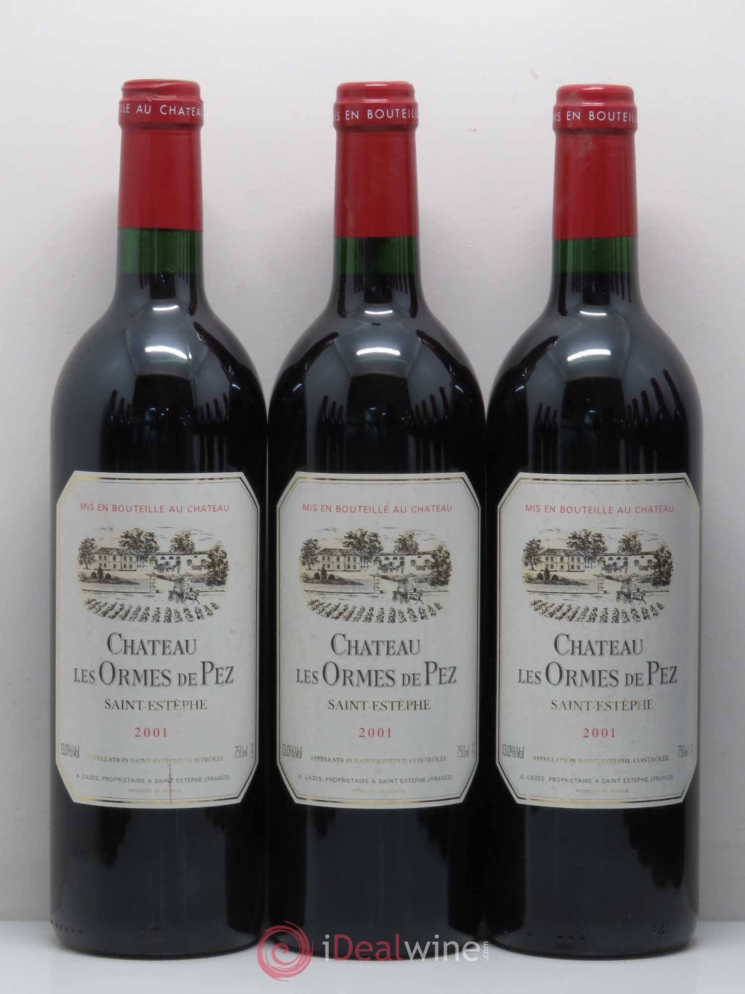 Château les Ormes de Pez 2001 - Lot de 12 bouteilles - 1