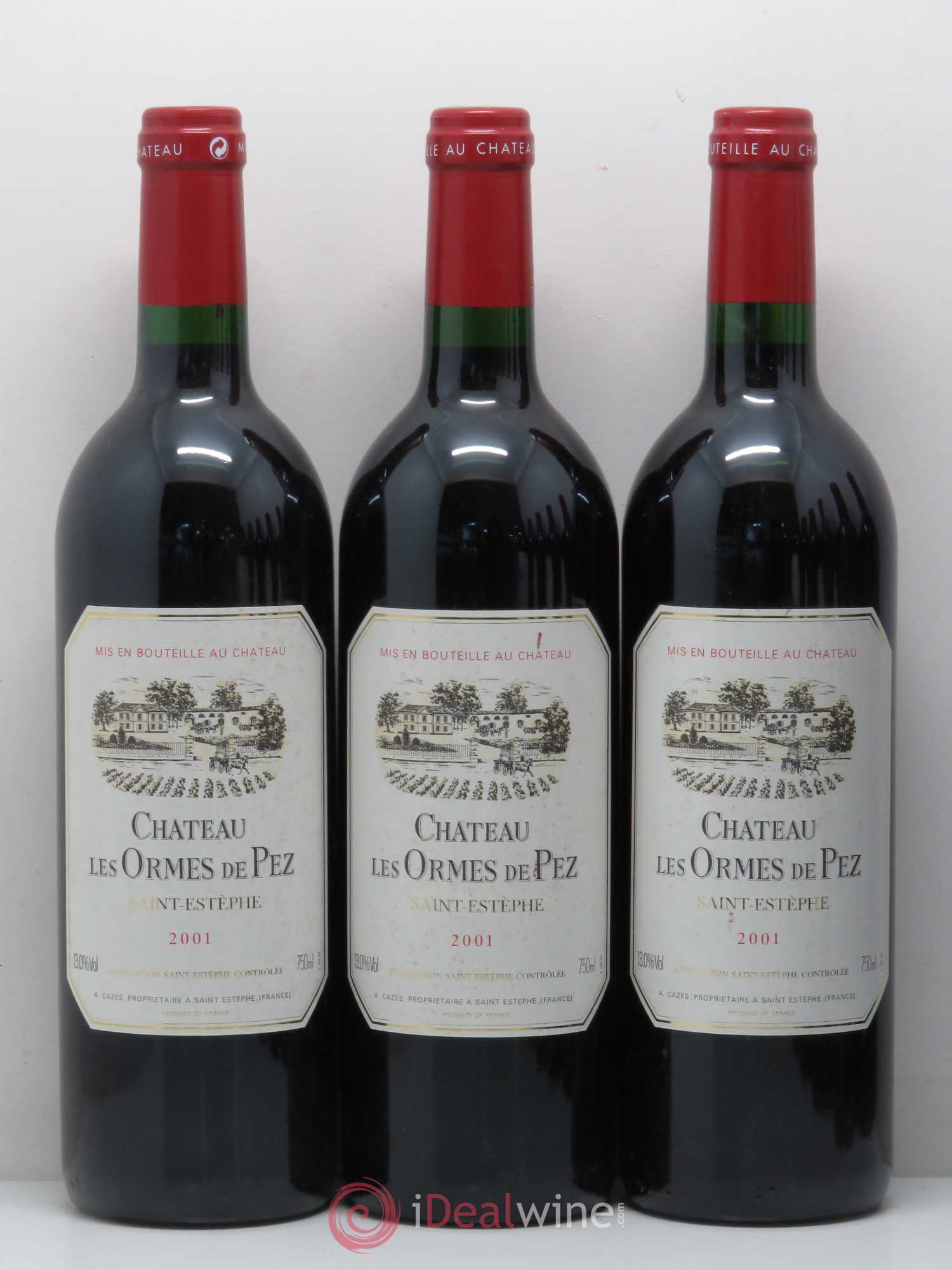 Château les Ormes de Pez 2001 - Lot de 12 bouteilles - 2