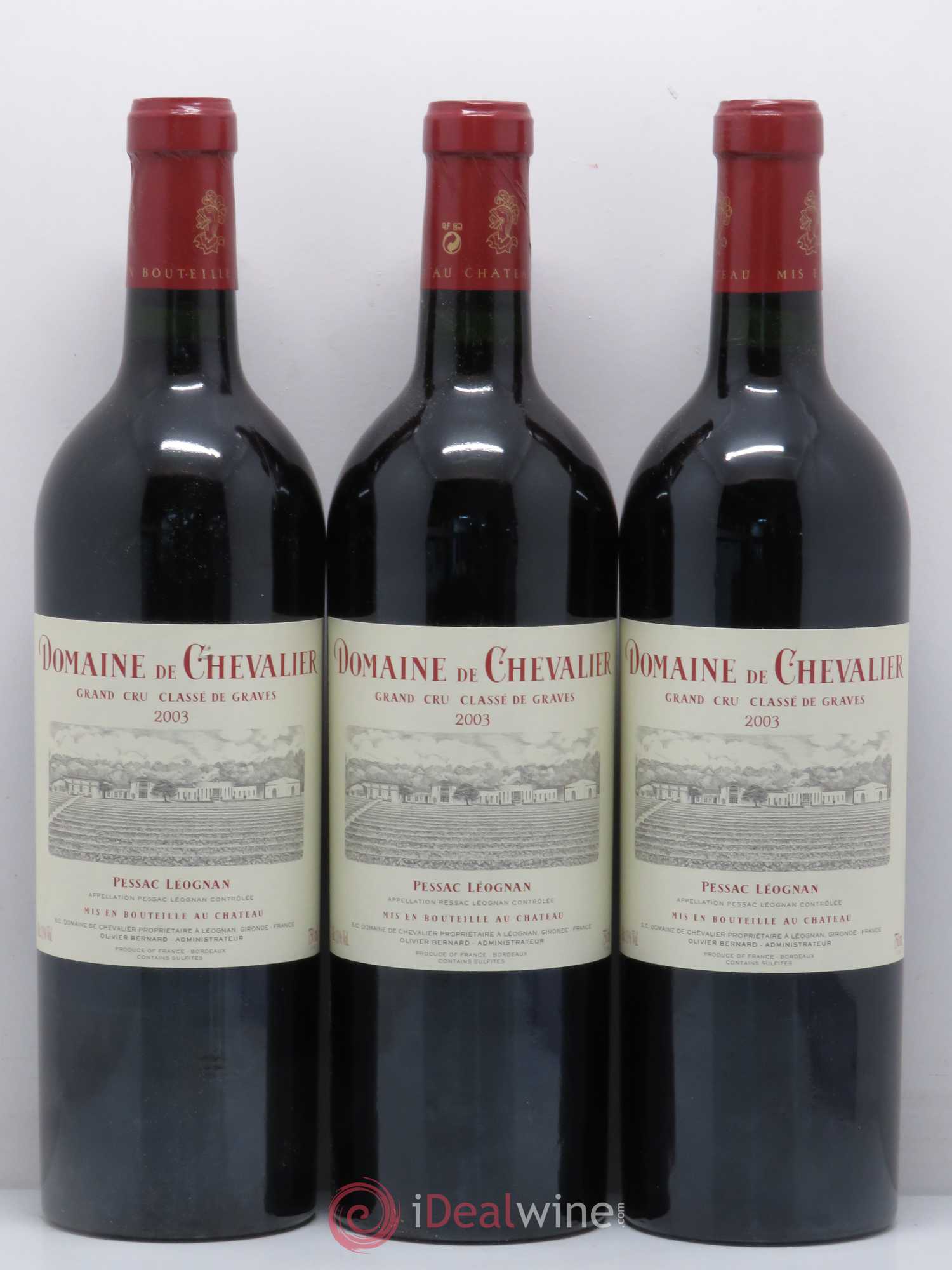 Domaine de Chevalier Cru Classé de Graves 2003 - Lot de 12 bouteilles - 4