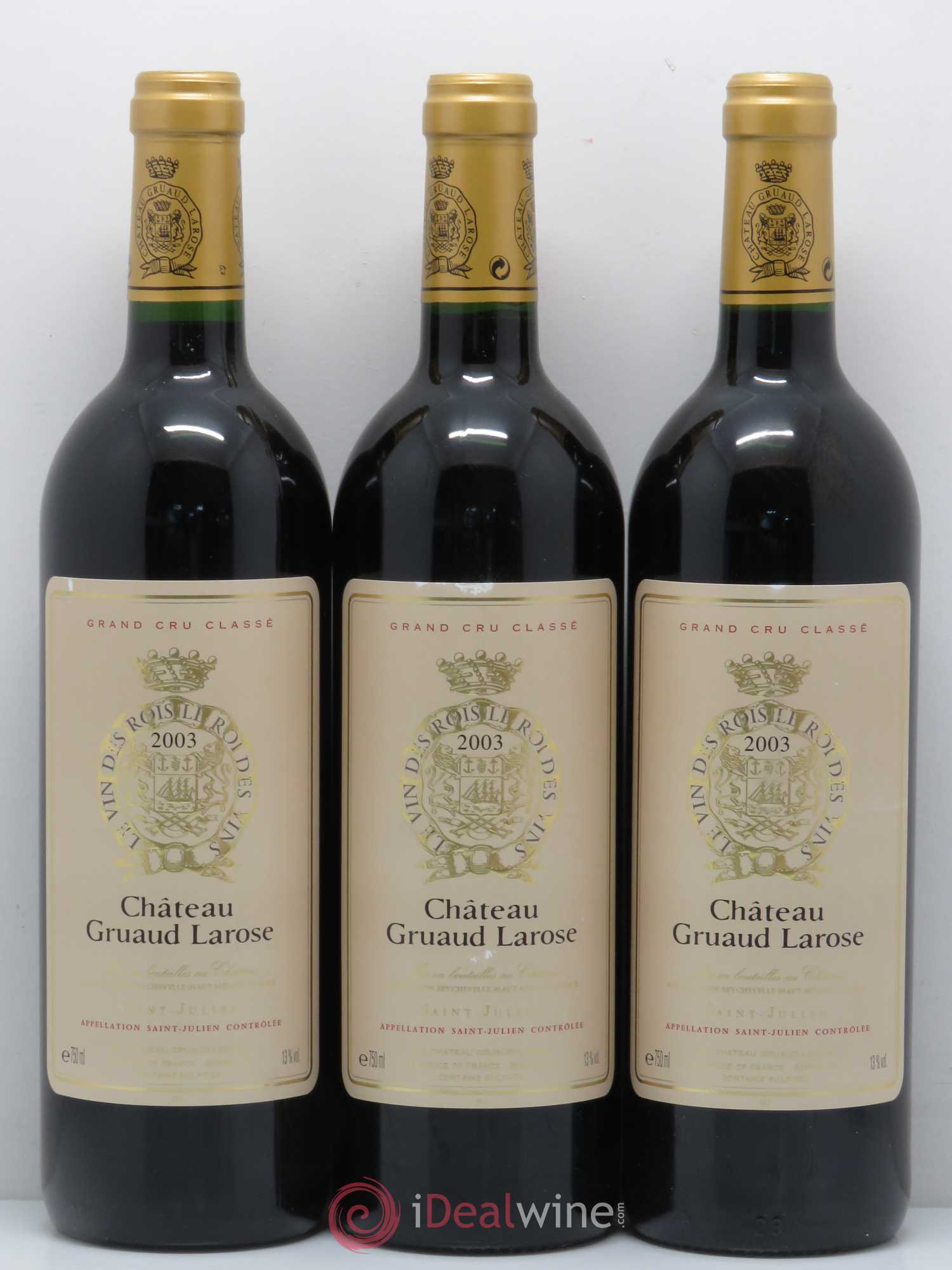 Château Gruaud Larose 2ème Grand Cru Classé 2003 - Lot de 12 bouteilles - 4