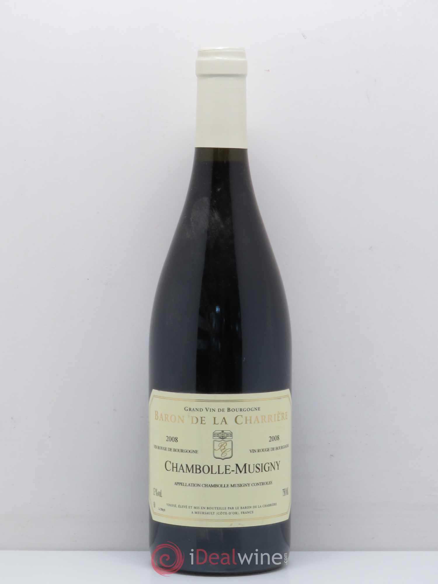 Chambolle-Musigny Baron De La Charriere 2008 - Posten von 1 Flasche - 0