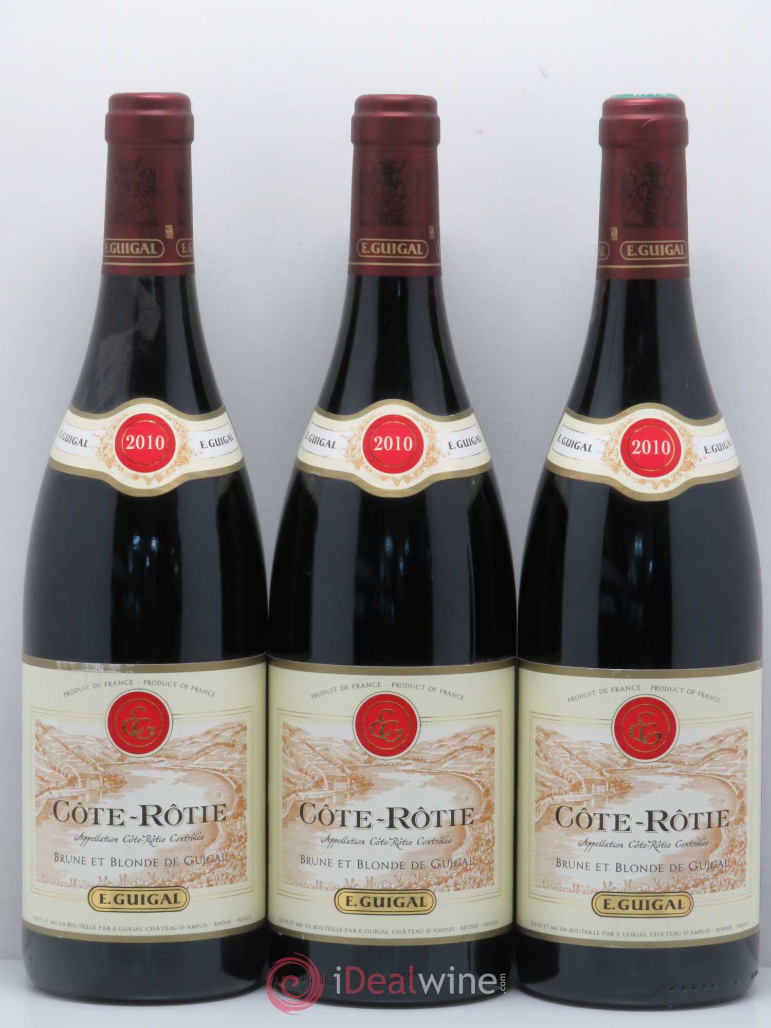 Côte-Rôtie Côtes Brune et Blonde Guigal 2010 - Lot de 6 bouteilles - 2