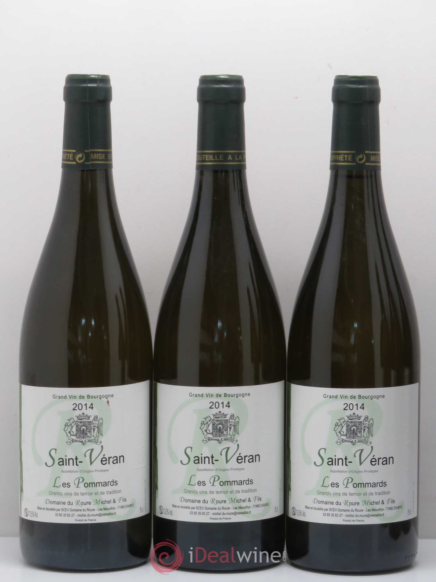 Saint-Véran Les Pommards Domaine Michel Roure 2014 - Posten von 6 Flaschen - 1
