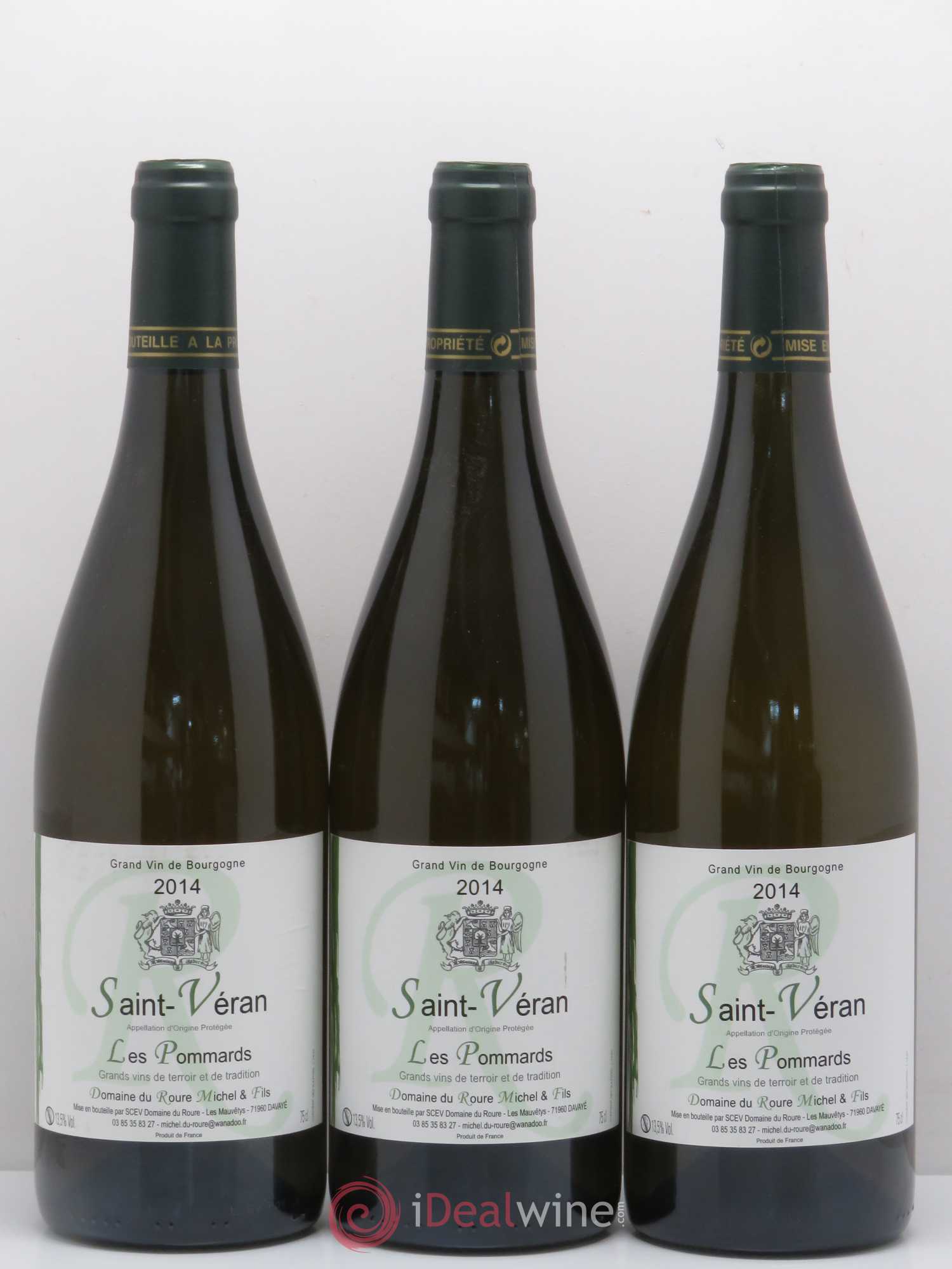 Saint-Véran Les Pommards Domaine Michel Roure 2014 - Posten von 6 Flaschen - 2