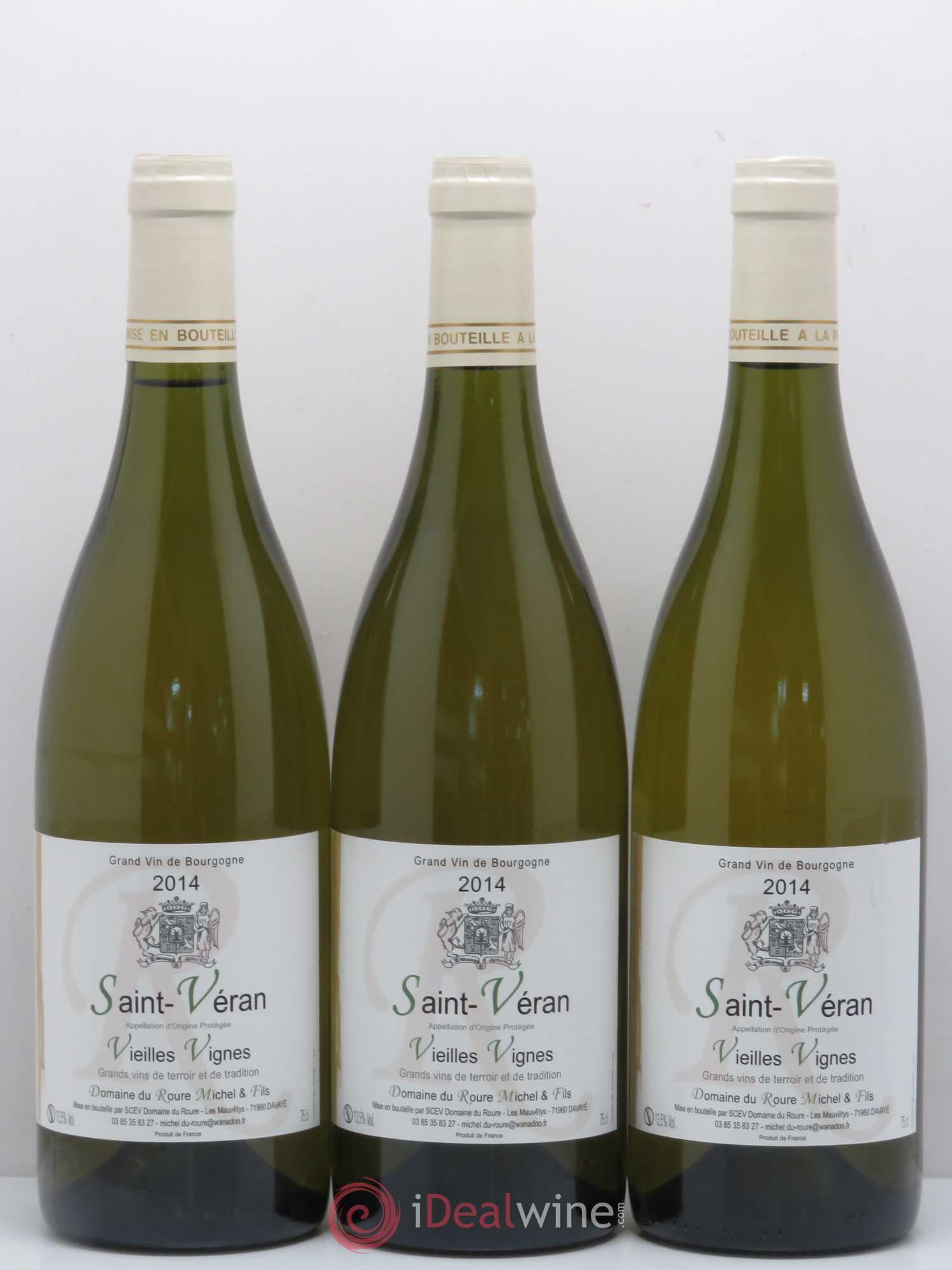 Saint-Véran Vieilles vignes Domaine Michel Roure 2014 - Lot de 6 bouteilles - 2