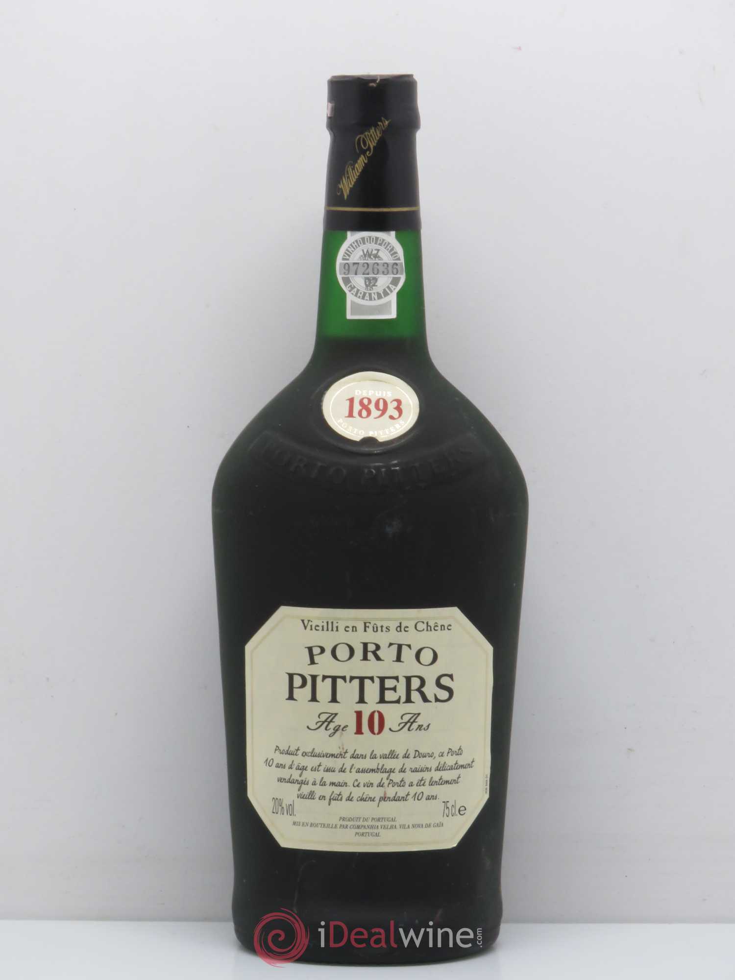 Porto Pitters 10 ans - Lot of 1 bottle - 0