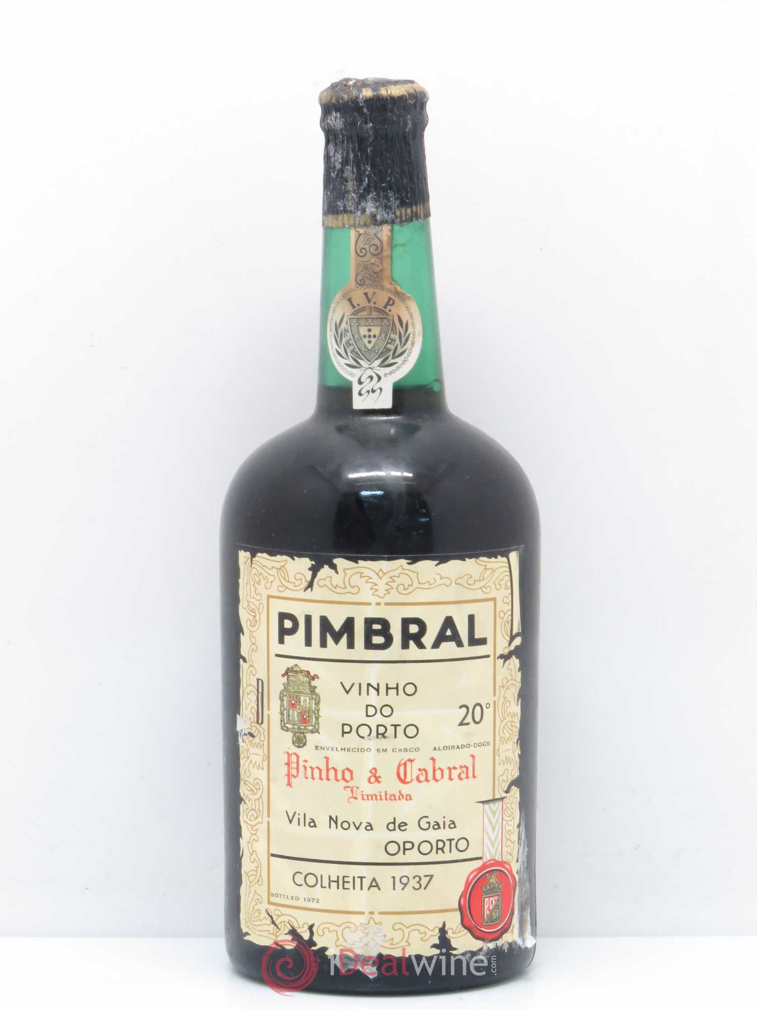 Porto Pinho & Cabral Limitada Colheita 1937 - Posten von 1 Flasche - 0