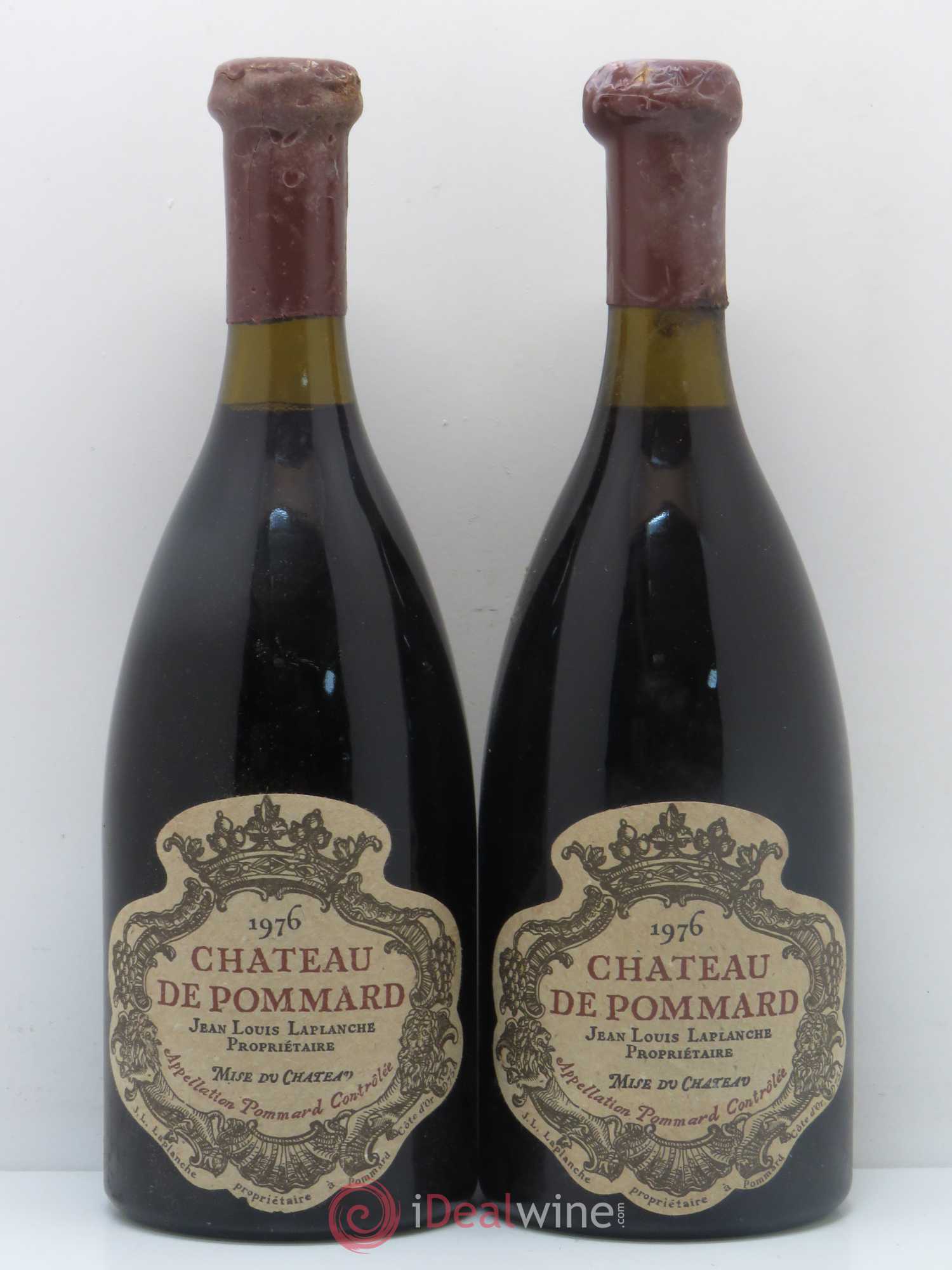 Pommard Château de Pommard 1976 - Lot de 5 bouteilles - 2