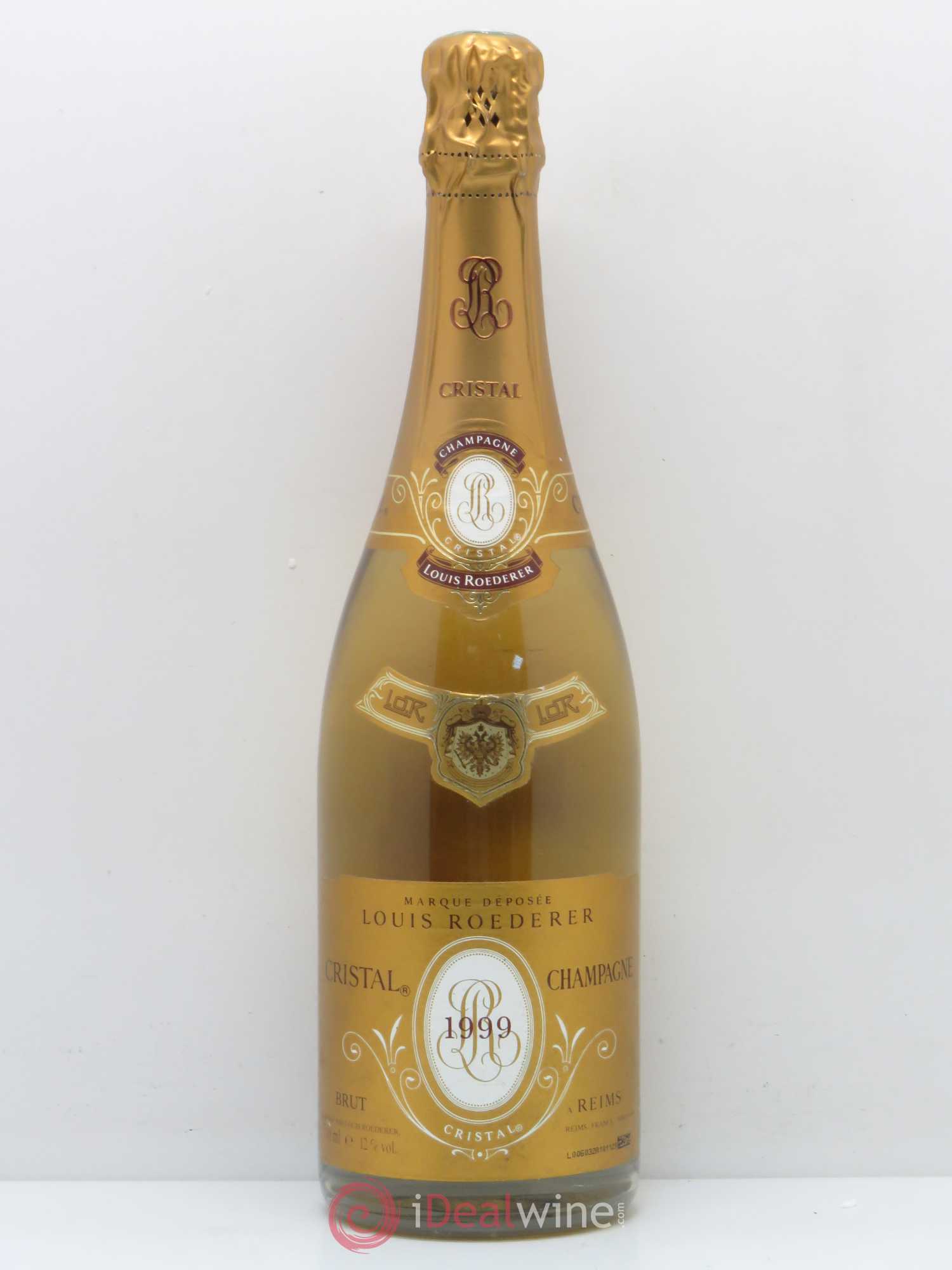 Cristal Louis Roederer 1999 - Lot de 1 bouteille - 0