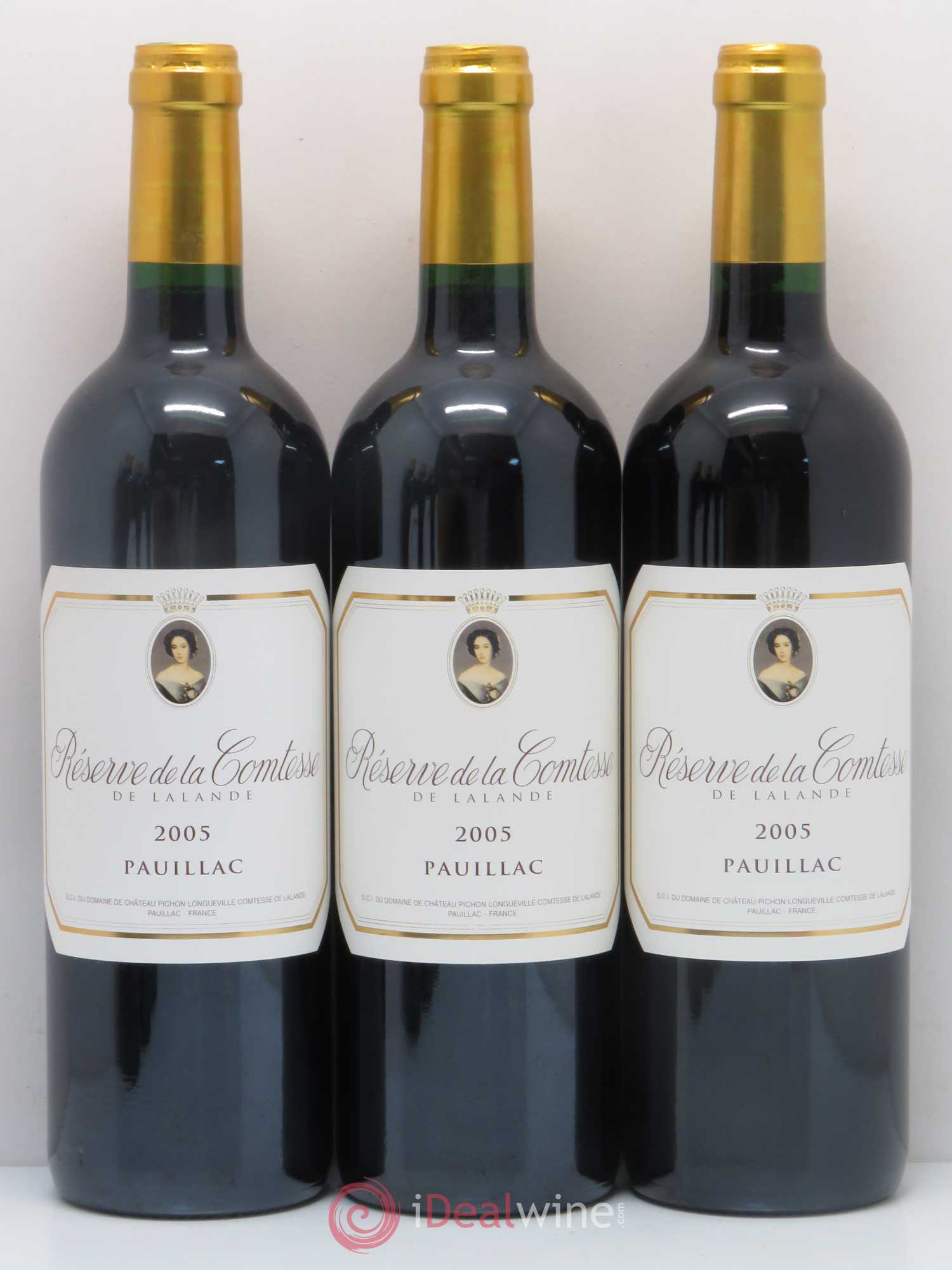 Réserve de la Comtesse Second Vin 2005 - Lot de 6 bouteilles - 1