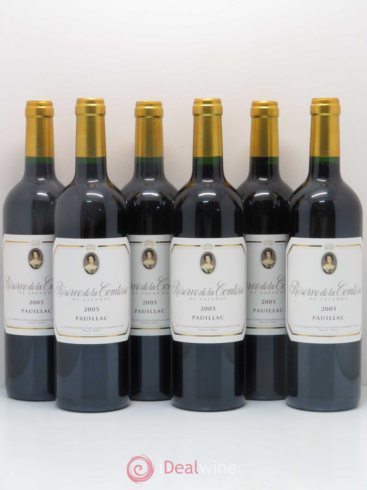 Réserve de la Comtesse Second Vin 2005 - Lot de 6 bouteilles - 0
