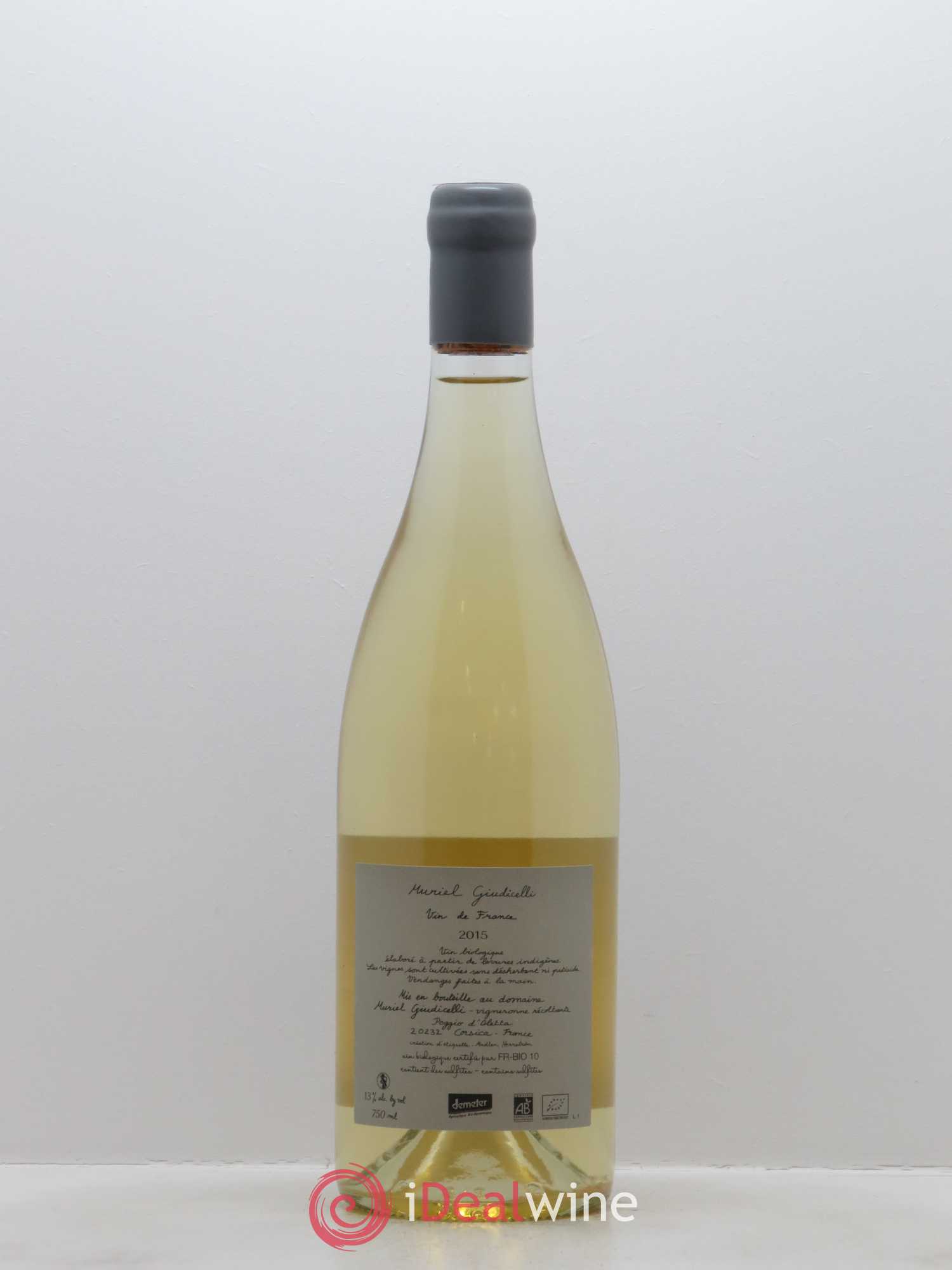 Muscat du Cap Corse Domaine Giudicelli 2015 - Lot de 1 bouteille - 1