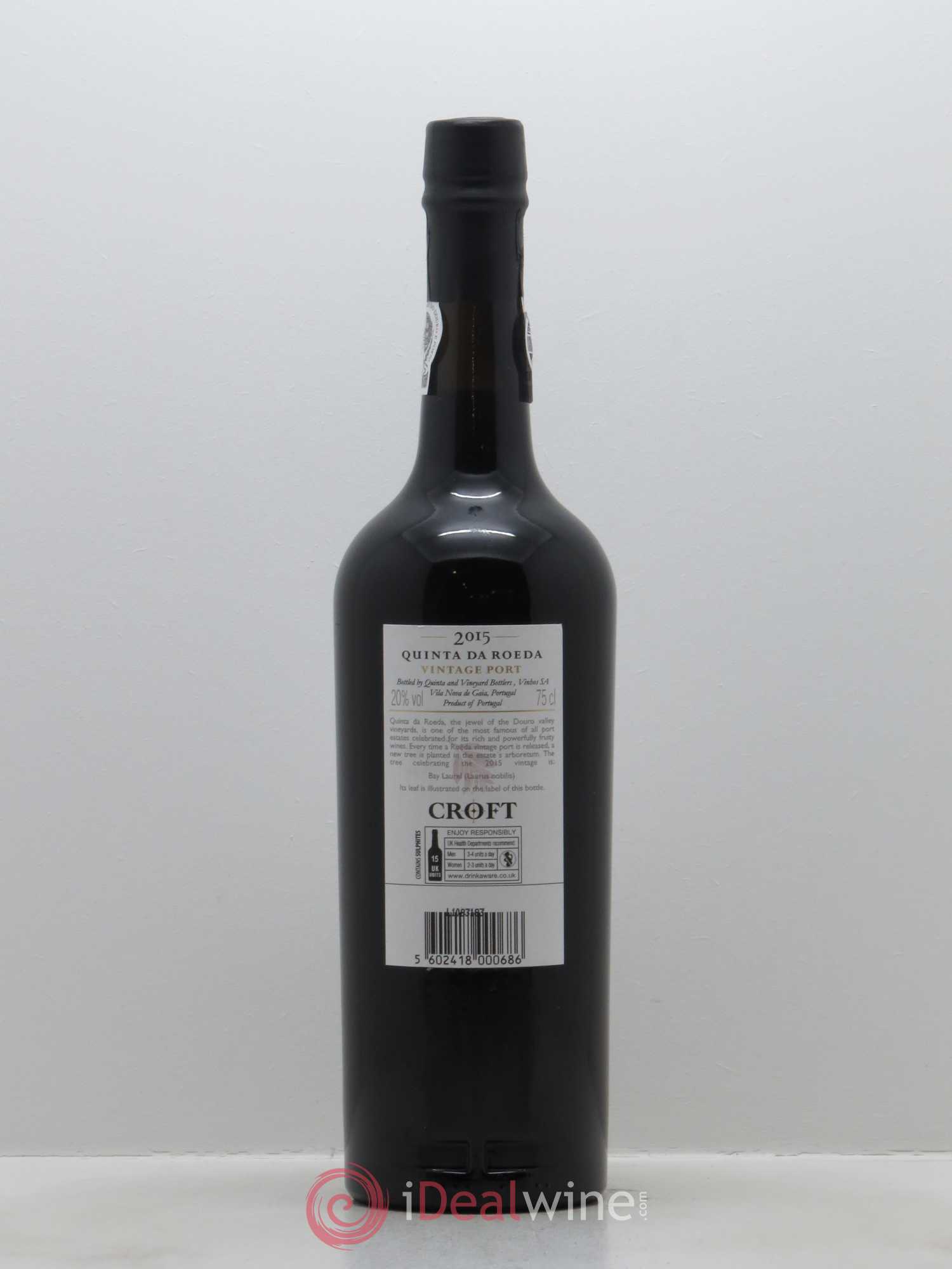 Porto Quinta Da Roeda Croft 2015 - Lot de 1 bouteille - 1