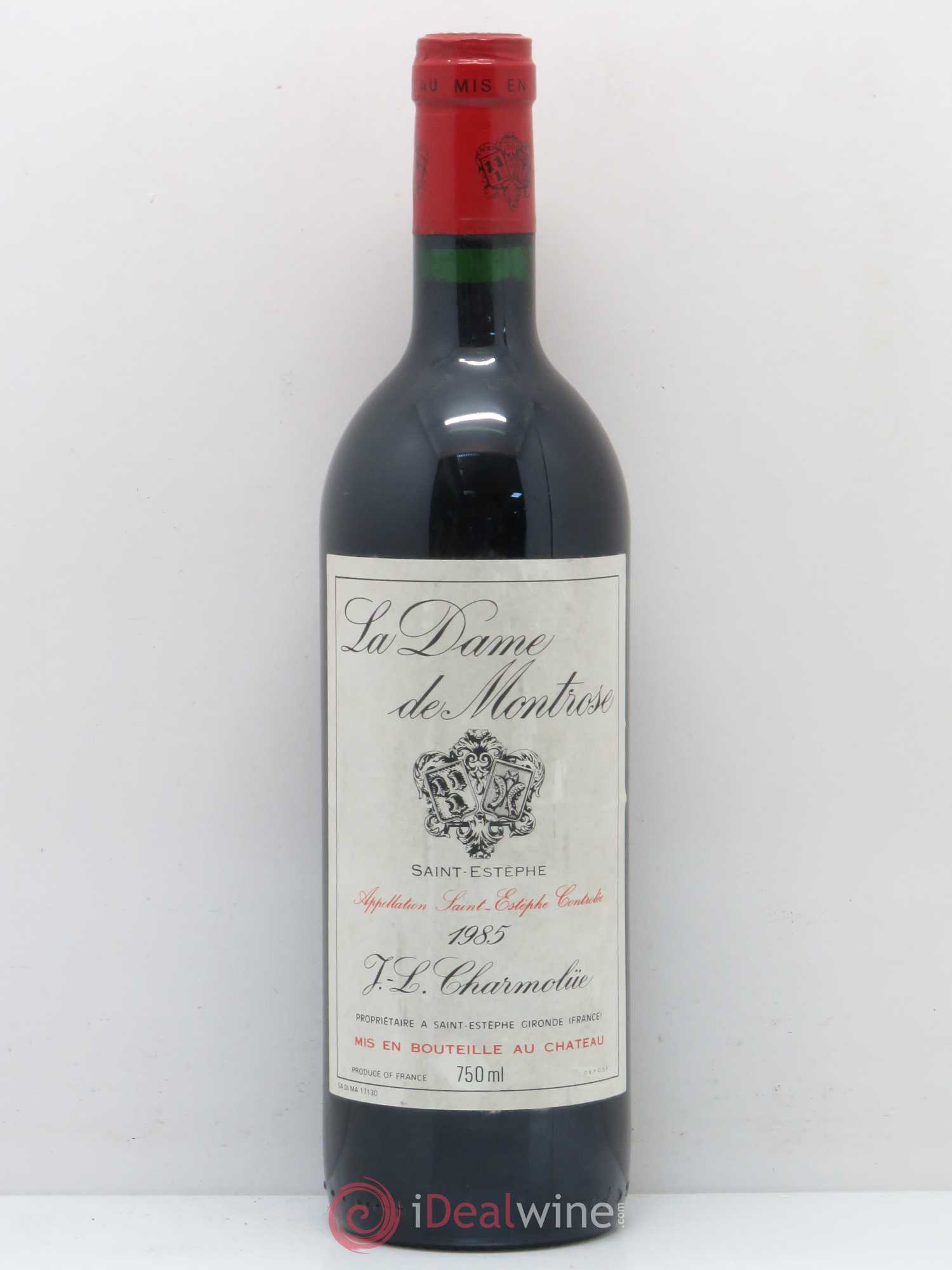 La Dame de Montrose Second Vin 1985 - Lot de 1 bouteille - 0
