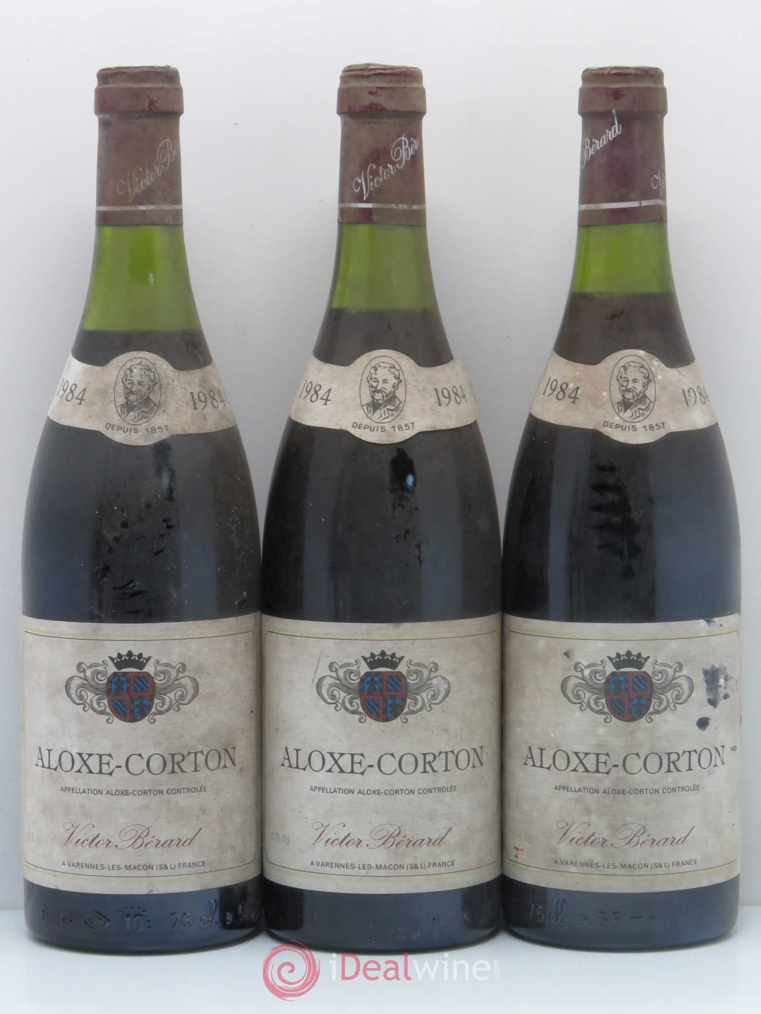 Aloxe-Corton Domaine Victor Berard 1984 - Lot de 5 bouteilles - 1
