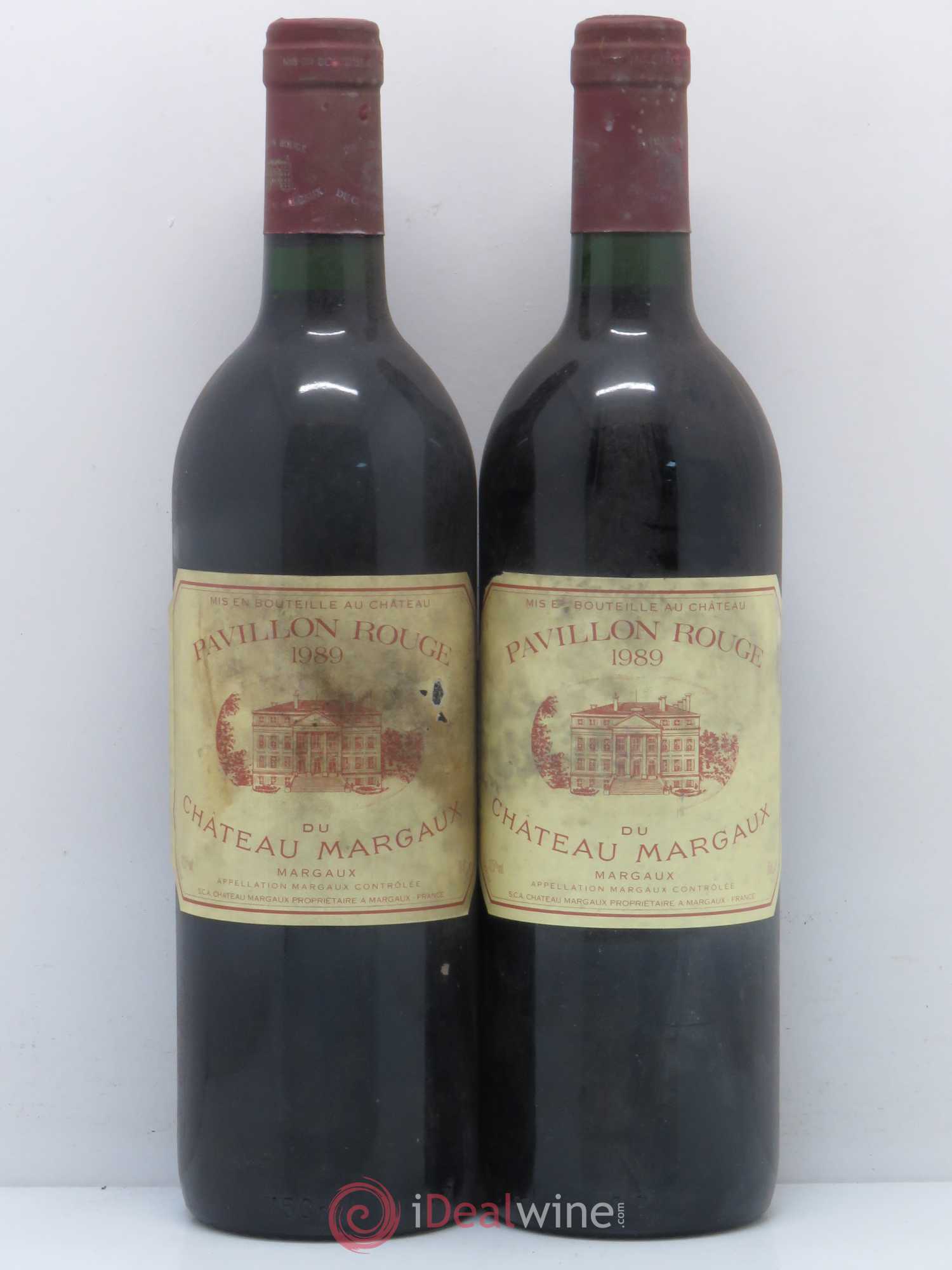 Pavillon Rouge du Château Margaux Second Vin 1989 - Lot de 5 bouteilles - 2