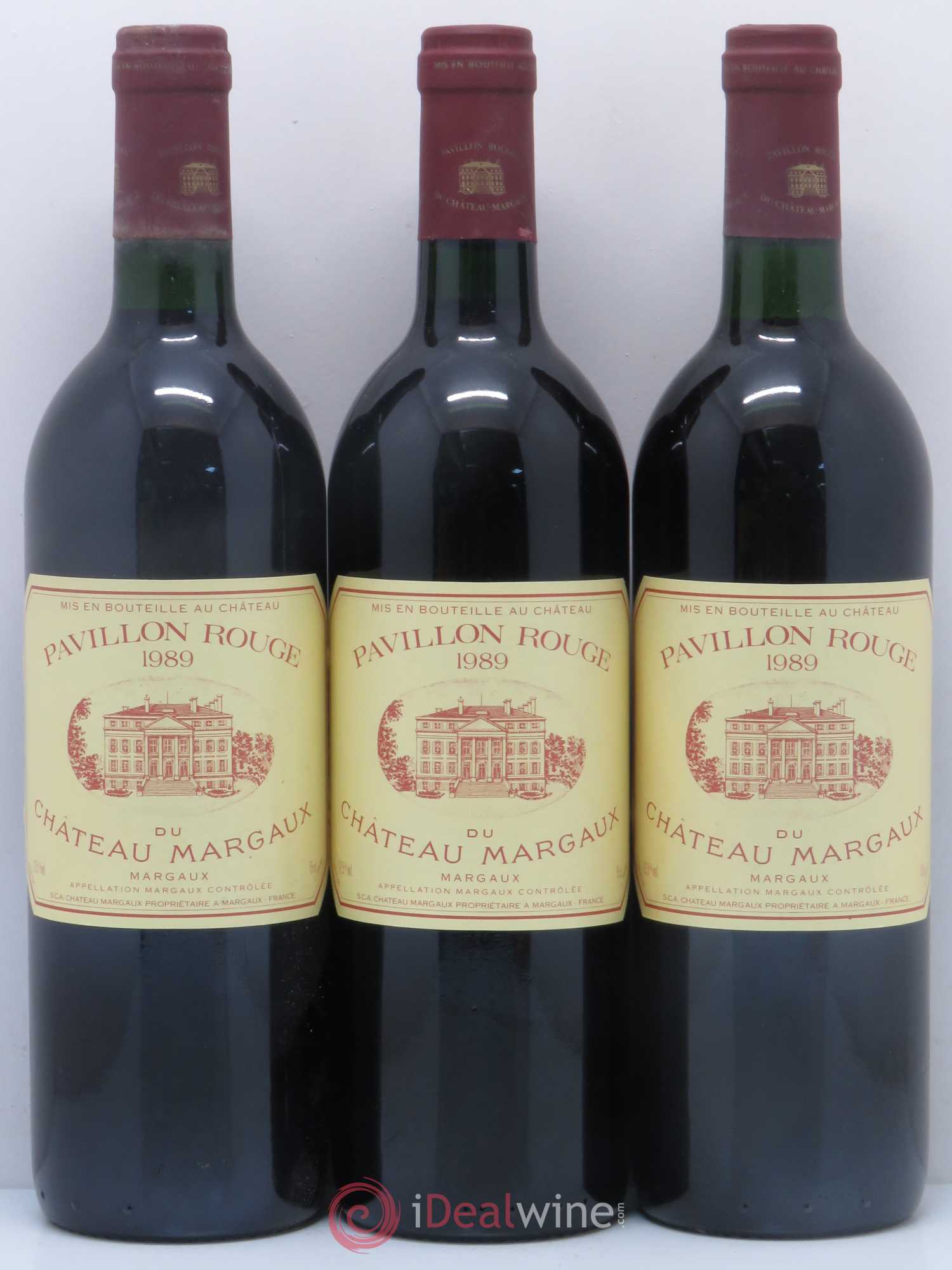 Pavillon Rouge du Château Margaux Second Vin 1989 - Lot de 12 bouteilles - 3