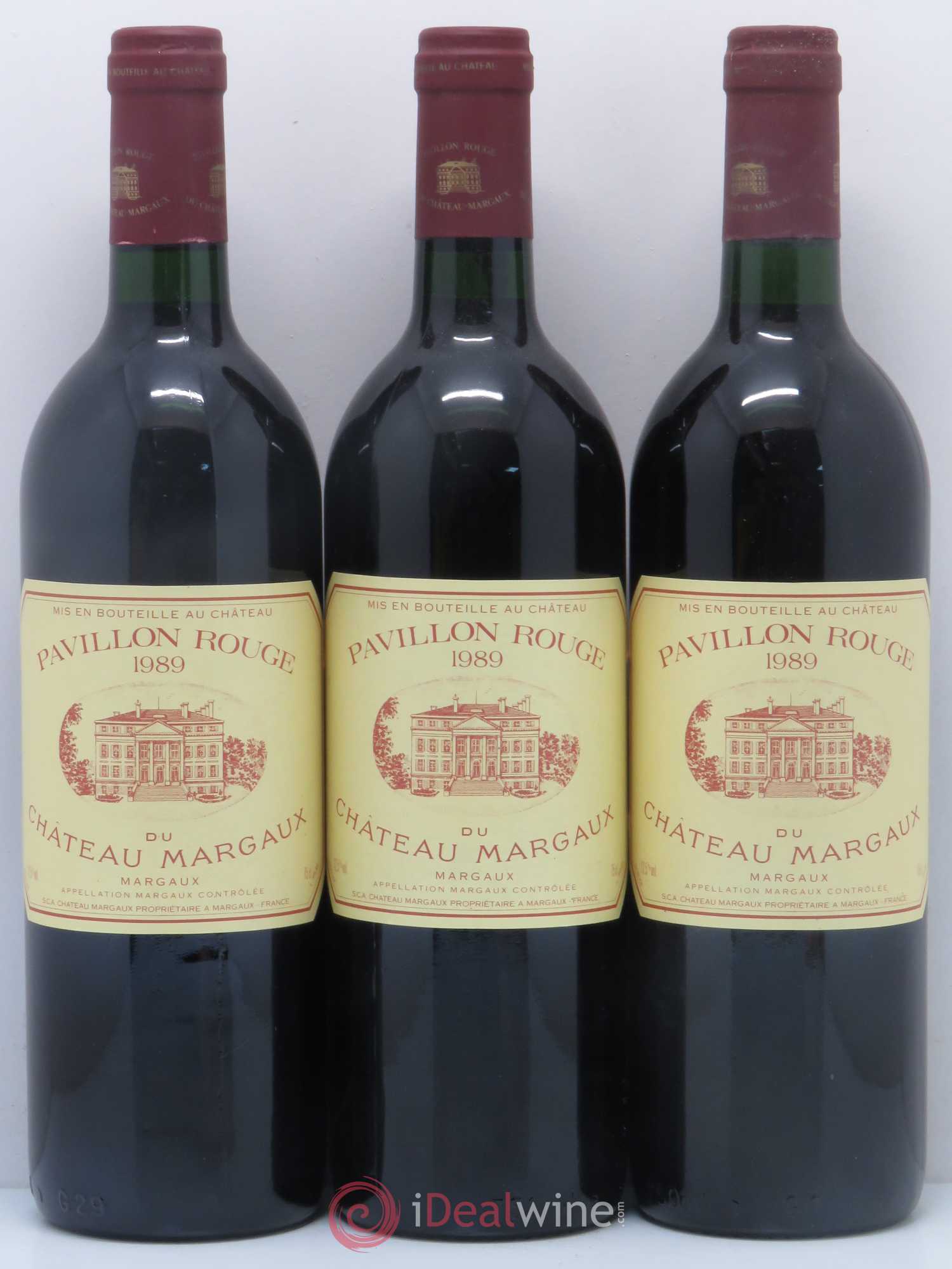 Pavillon Rouge du Château Margaux Second Vin 1989 - Lot de 12 bouteilles - 4