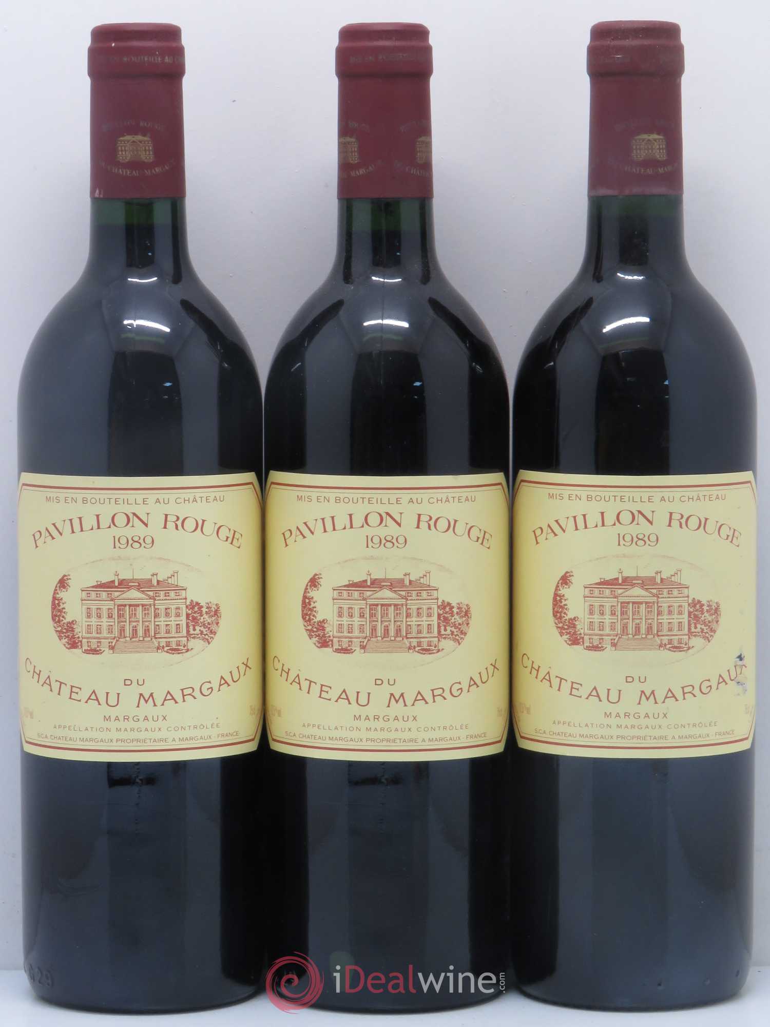 Pavillon Rouge du Château Margaux Second Vin 1989 - Lot de 6 bouteilles - 2