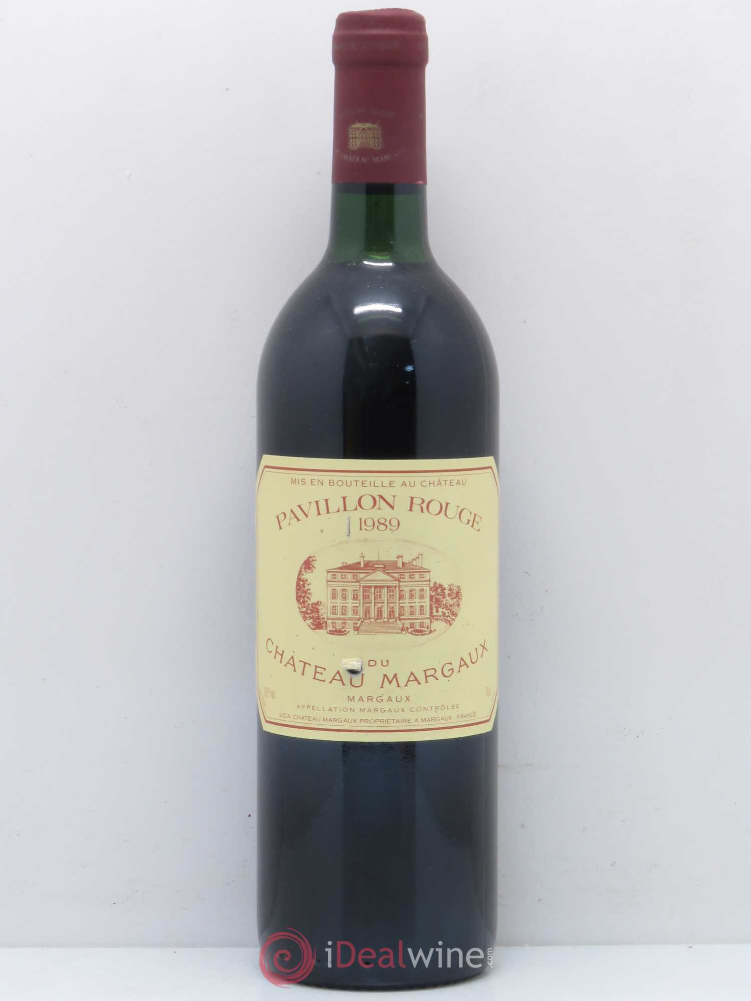 Pavillon Rouge du Château Margaux Second Vin 1989 - Lot de 1 bouteille - 0