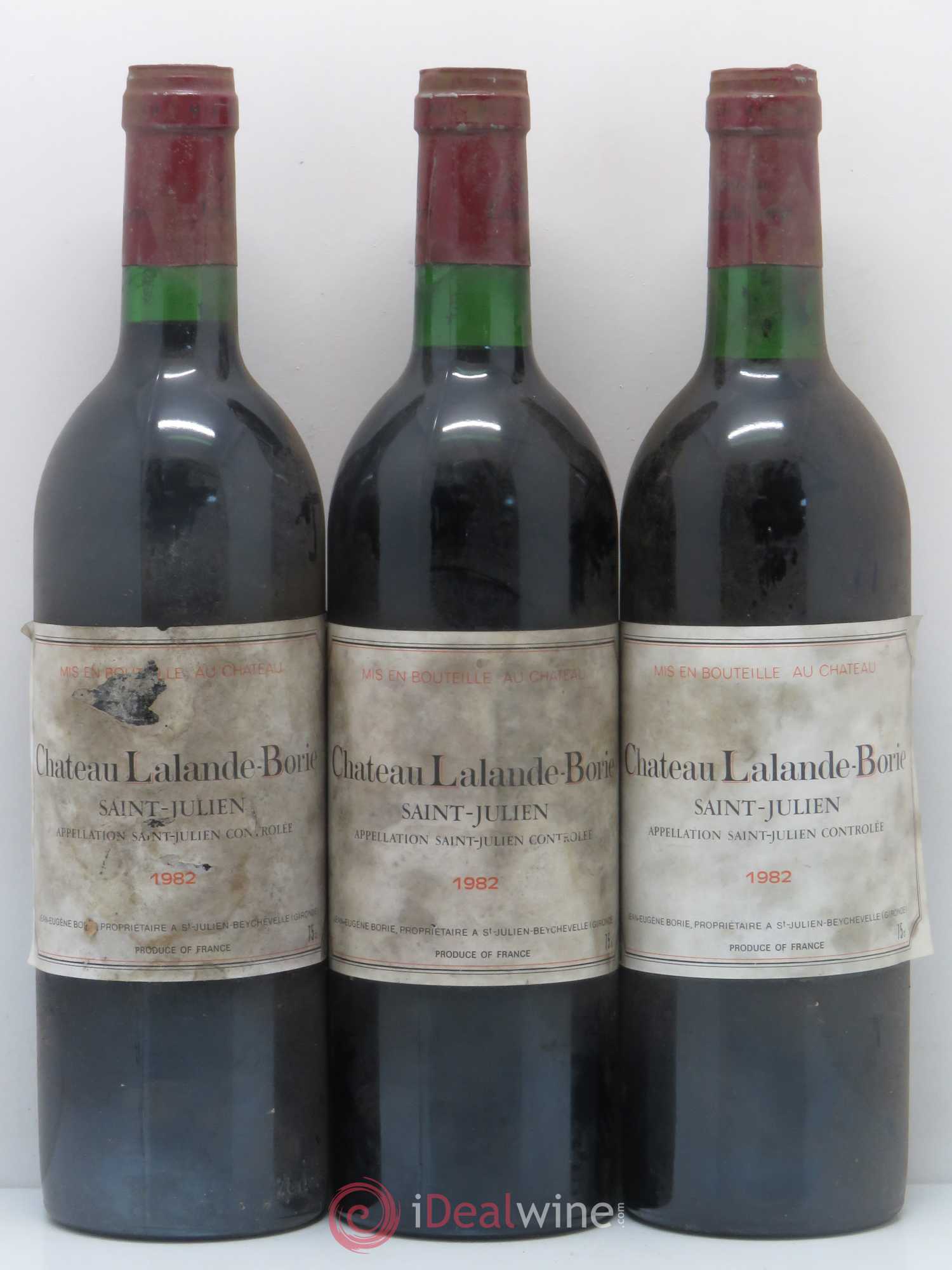 Château Lalande Borie (sans prix de réserve) 1982 - Lot de 6 bouteilles - 2