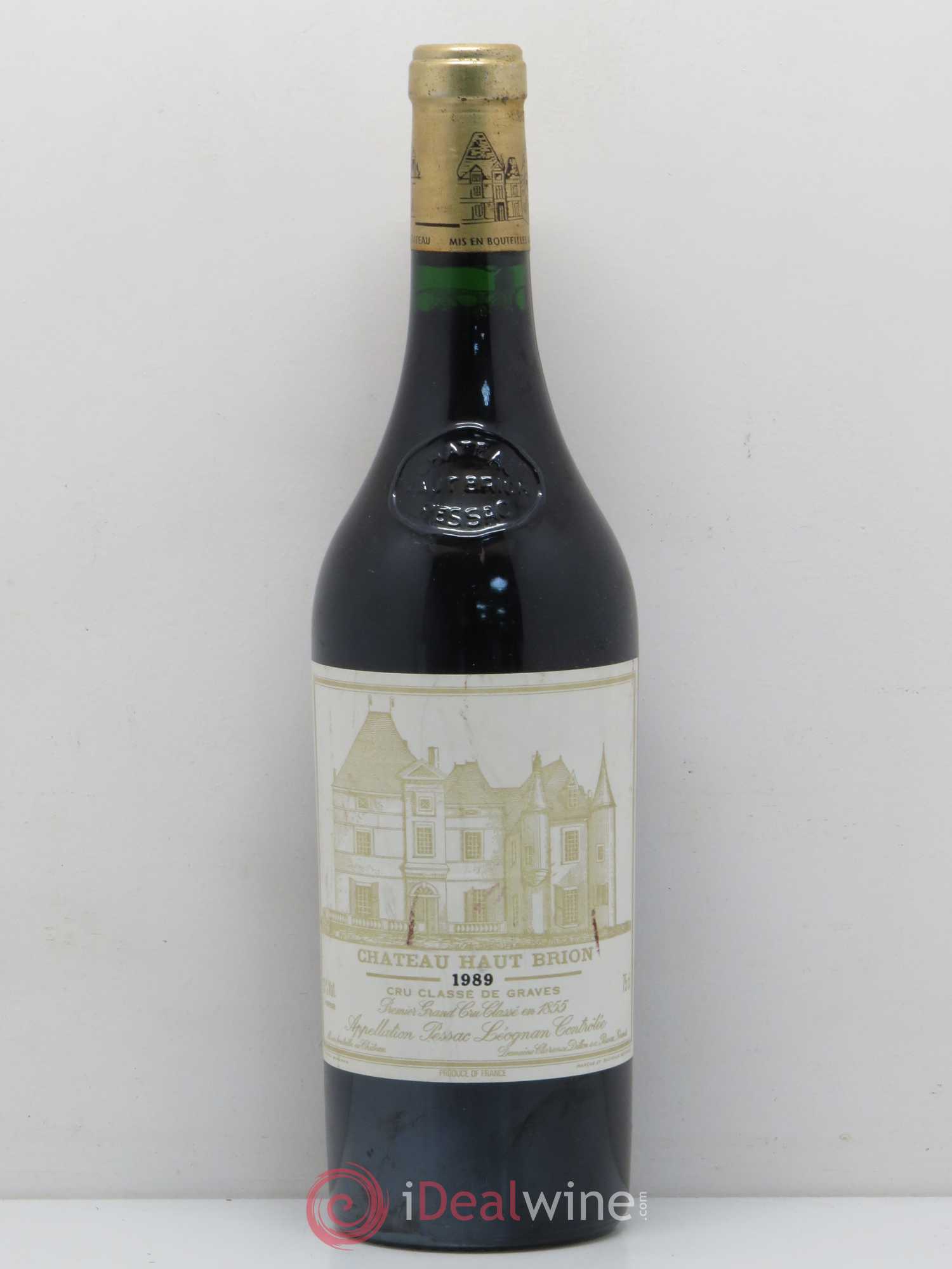 Château Haut Brion 1er Grand Cru Classé 1989 - Lot de 1 bouteille - 0