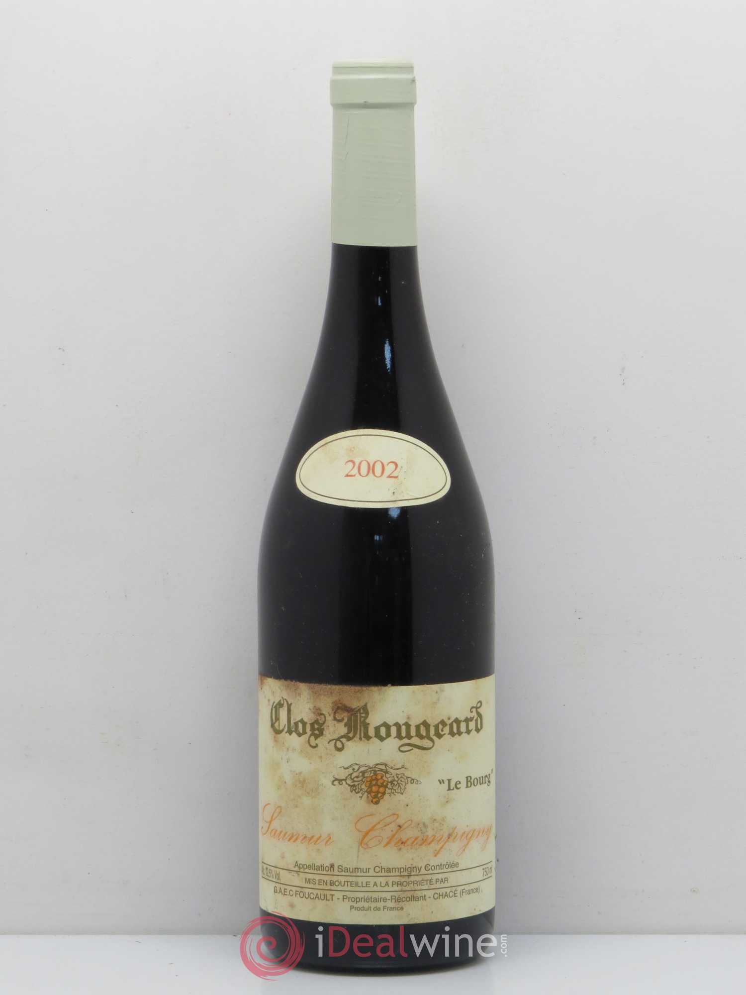 Saumur-Champigny Le Bourg Clos Rougeard 2002 - Lot de 1 bouteille - 0