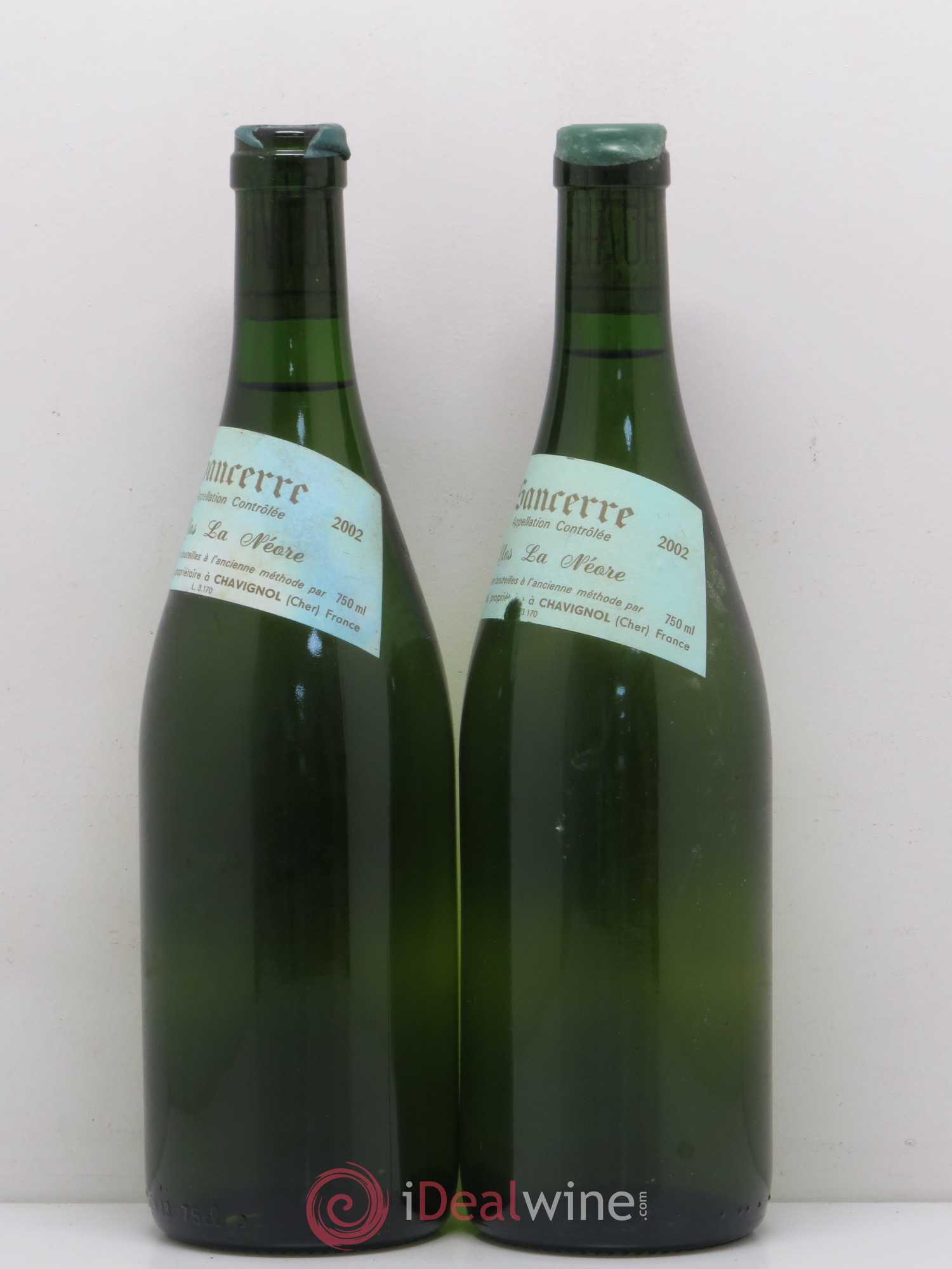 Sancerre Clos la Neore Edmond Vatan 2002 - Lot de 2 bouteilles - 1