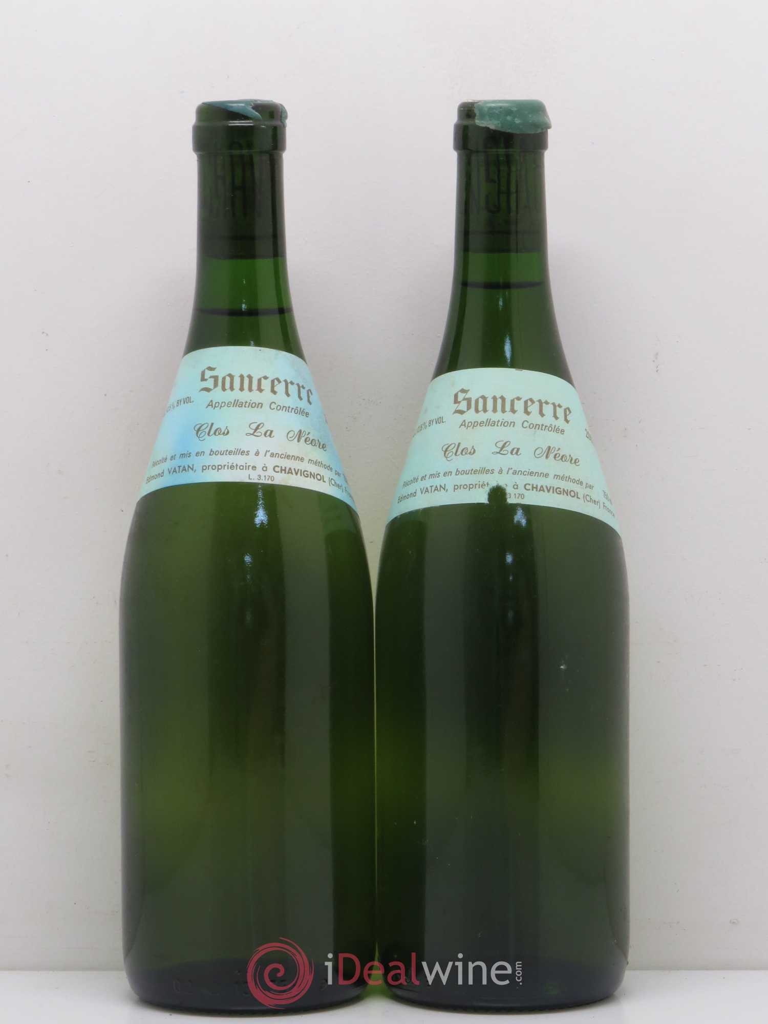 Sancerre Clos la Neore Edmond Vatan 2002 - Lot de 2 bouteilles - 0