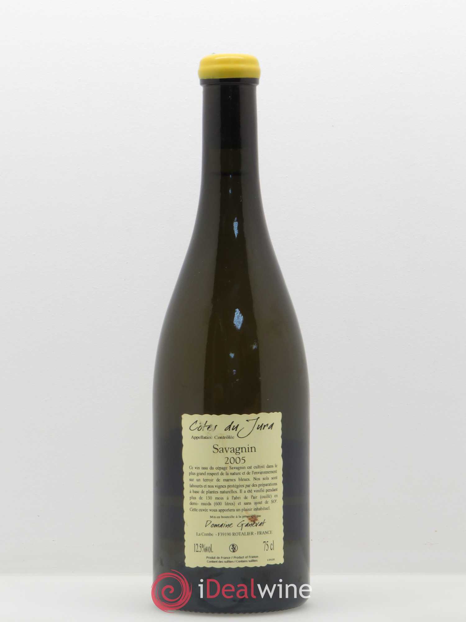 Côtes du Jura Les Vignes de mon Père Jean-François Ganevat (Domaine) 2005 - Lot de 1 bouteille - 1