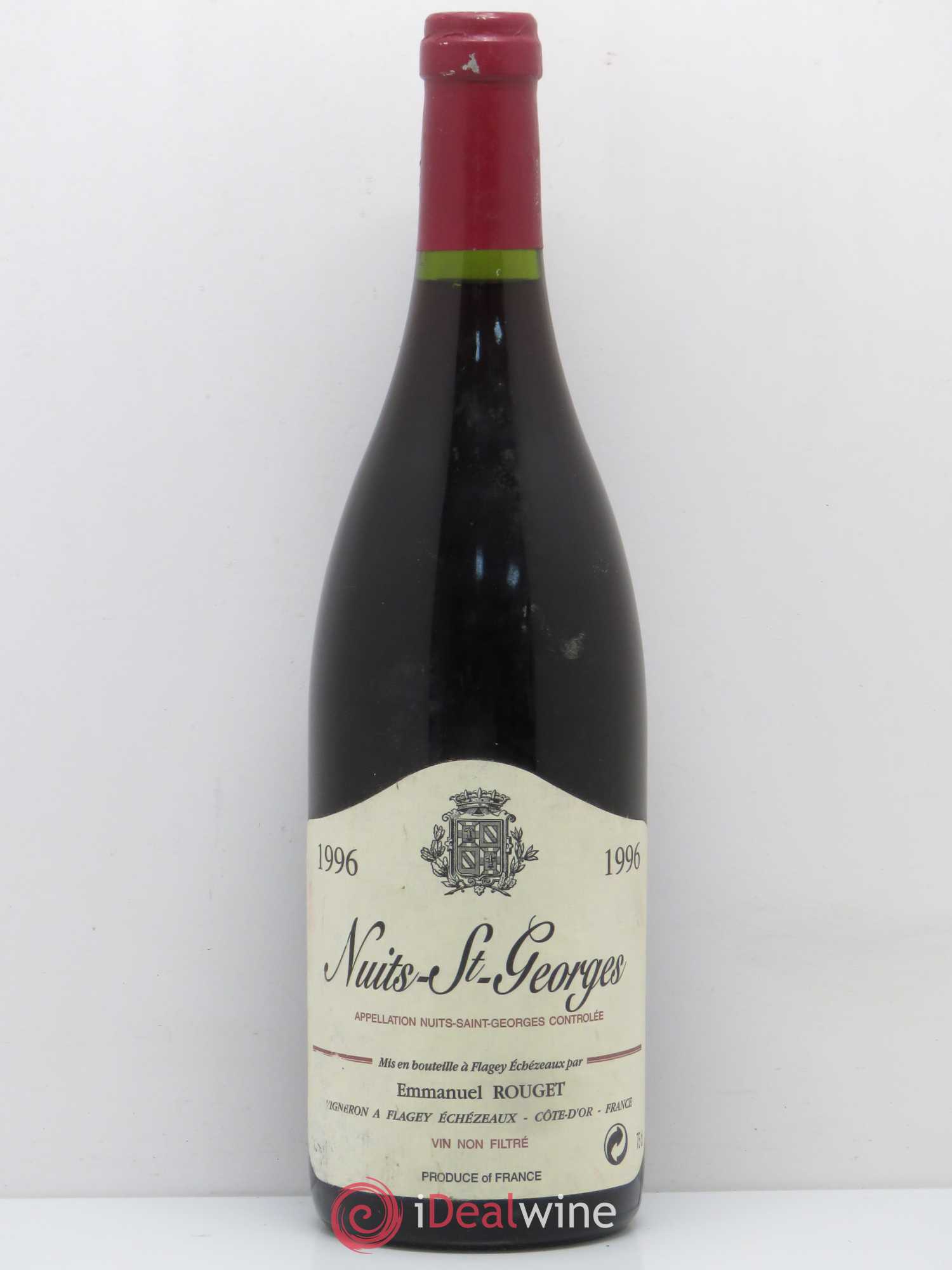 Nuits-Saint-Georges Emmanuel Rouget 1996 - Lot de 1 bouteille - 0